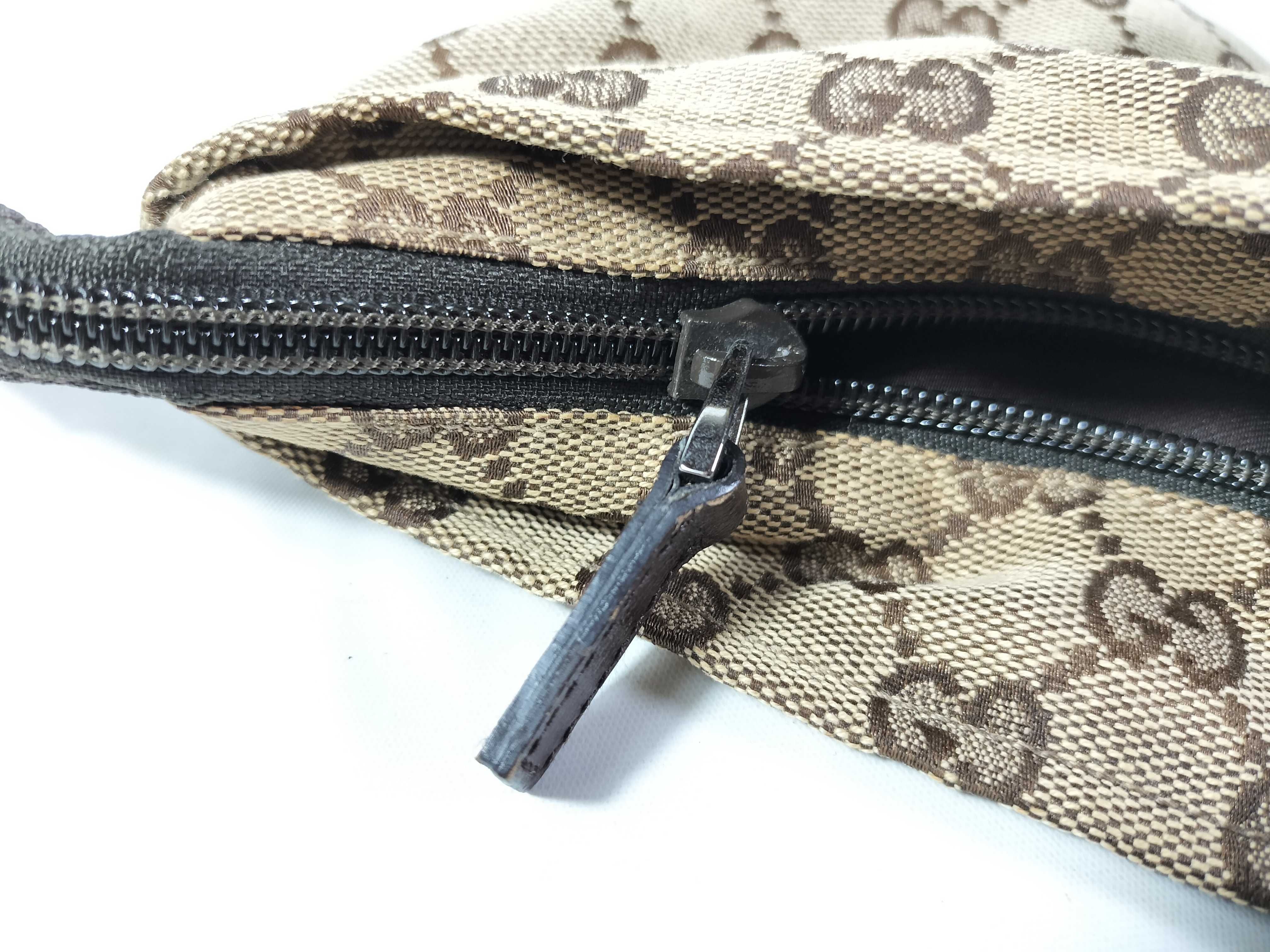 GG Canvas Handbag, Gucci GG Canvas Sherry Line 131230 Handbag — view 11