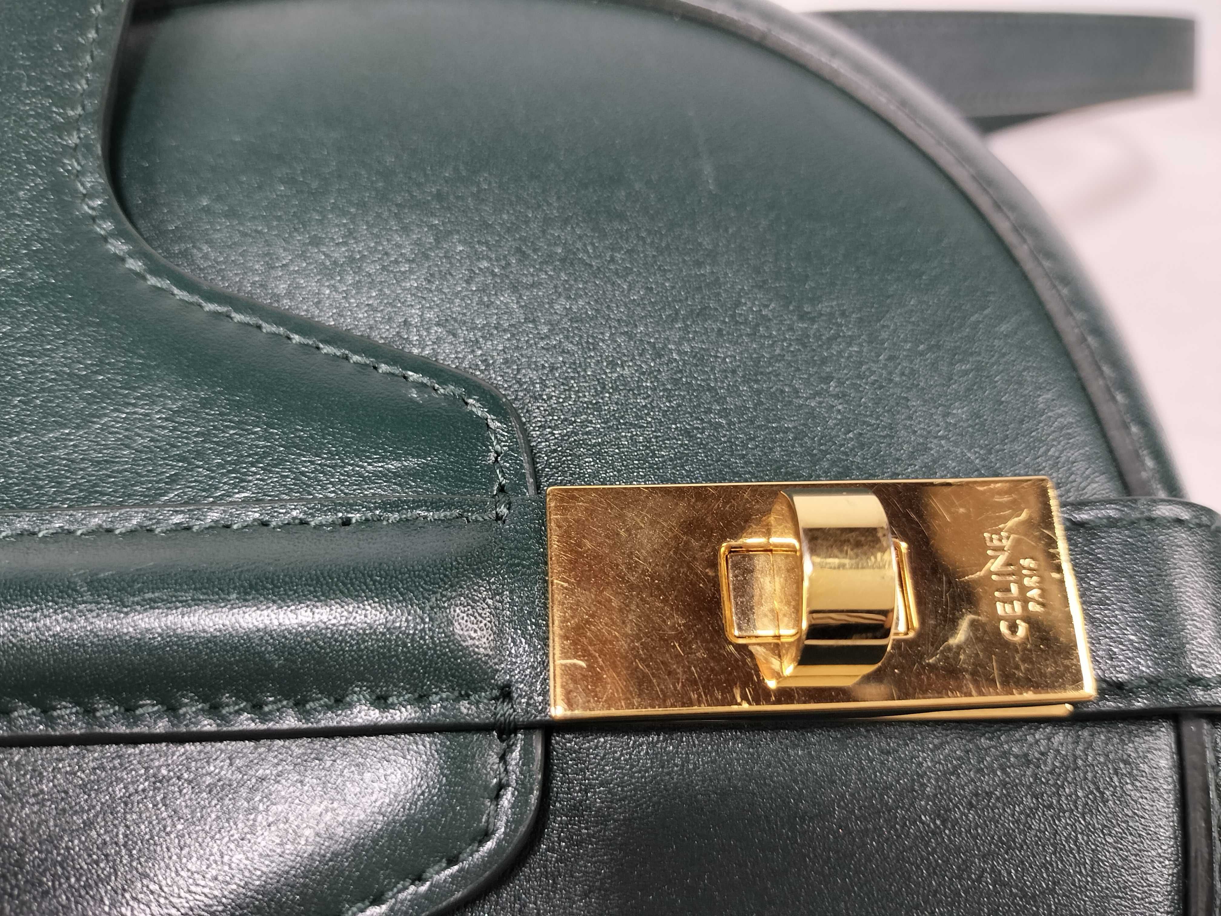 Small Besace 16 Seize 188013 Green Box Calf Shoulder Bag — view 14