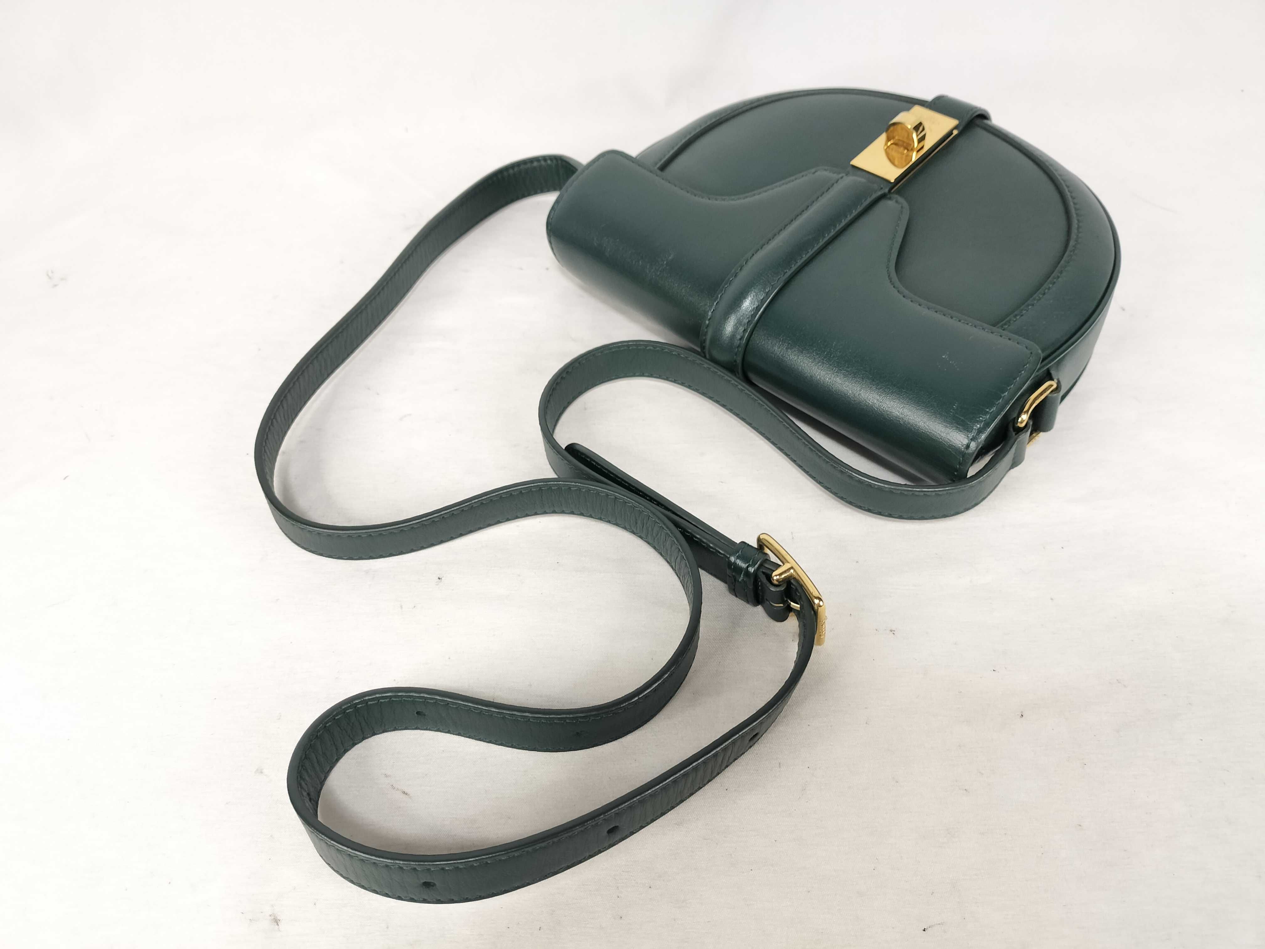 Small Besace 16 Seize 188013 Green Box Calf Shoulder Bag — view 3