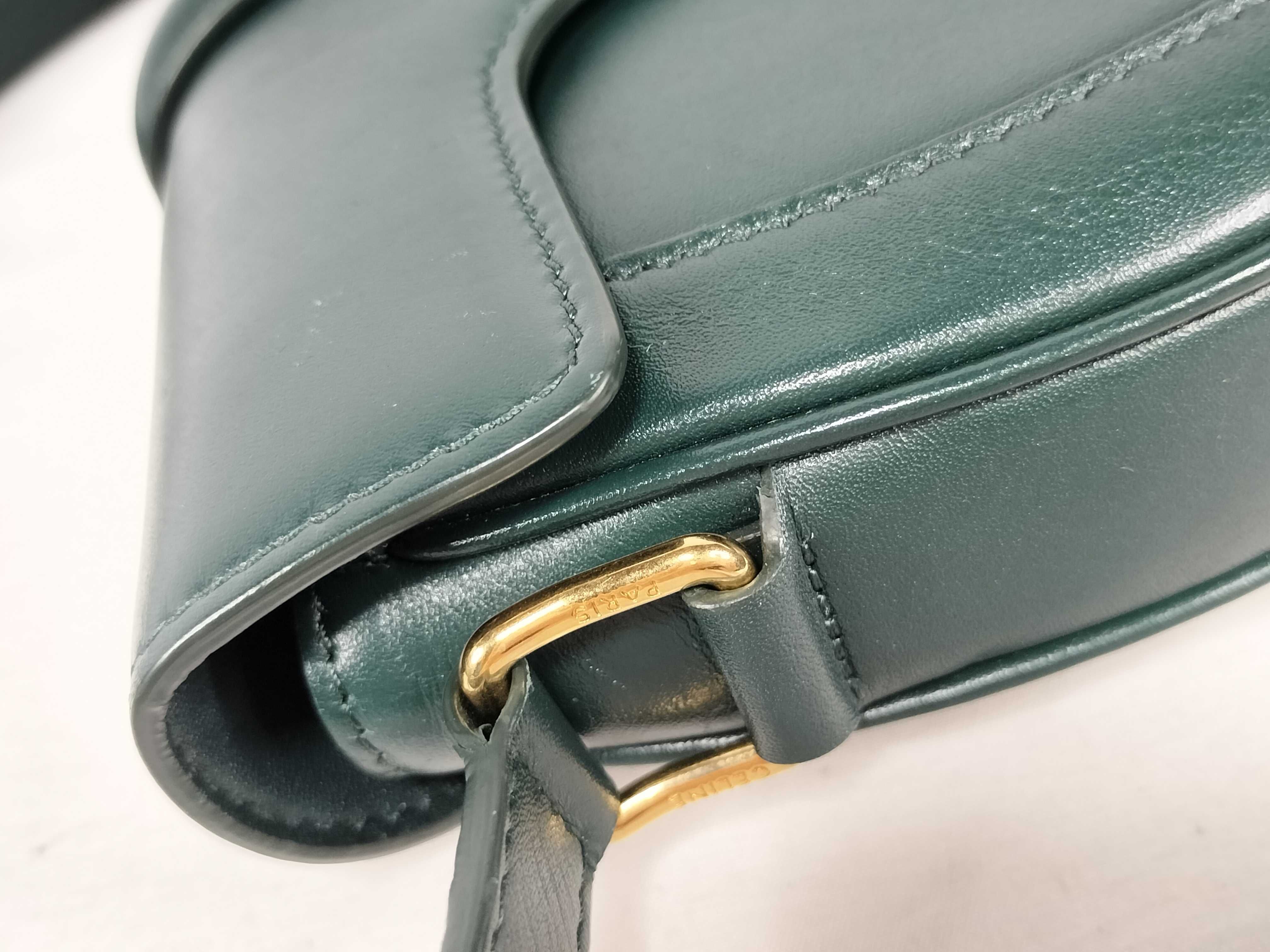 Small Besace 16 Seize 188013 Green Box Calf Shoulder Bag — view 5