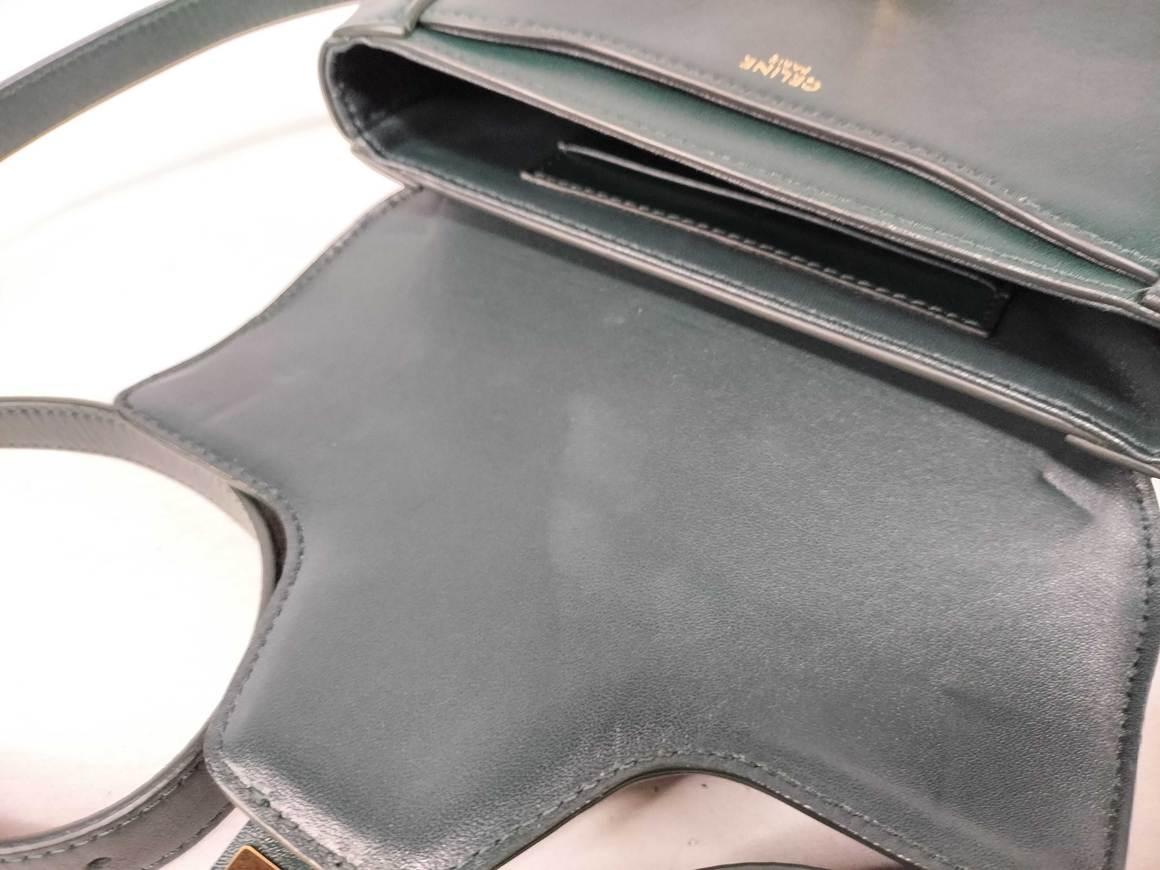 Small Besace 16 Seize 188013 Green Box Calf Shoulder Bag — view 8