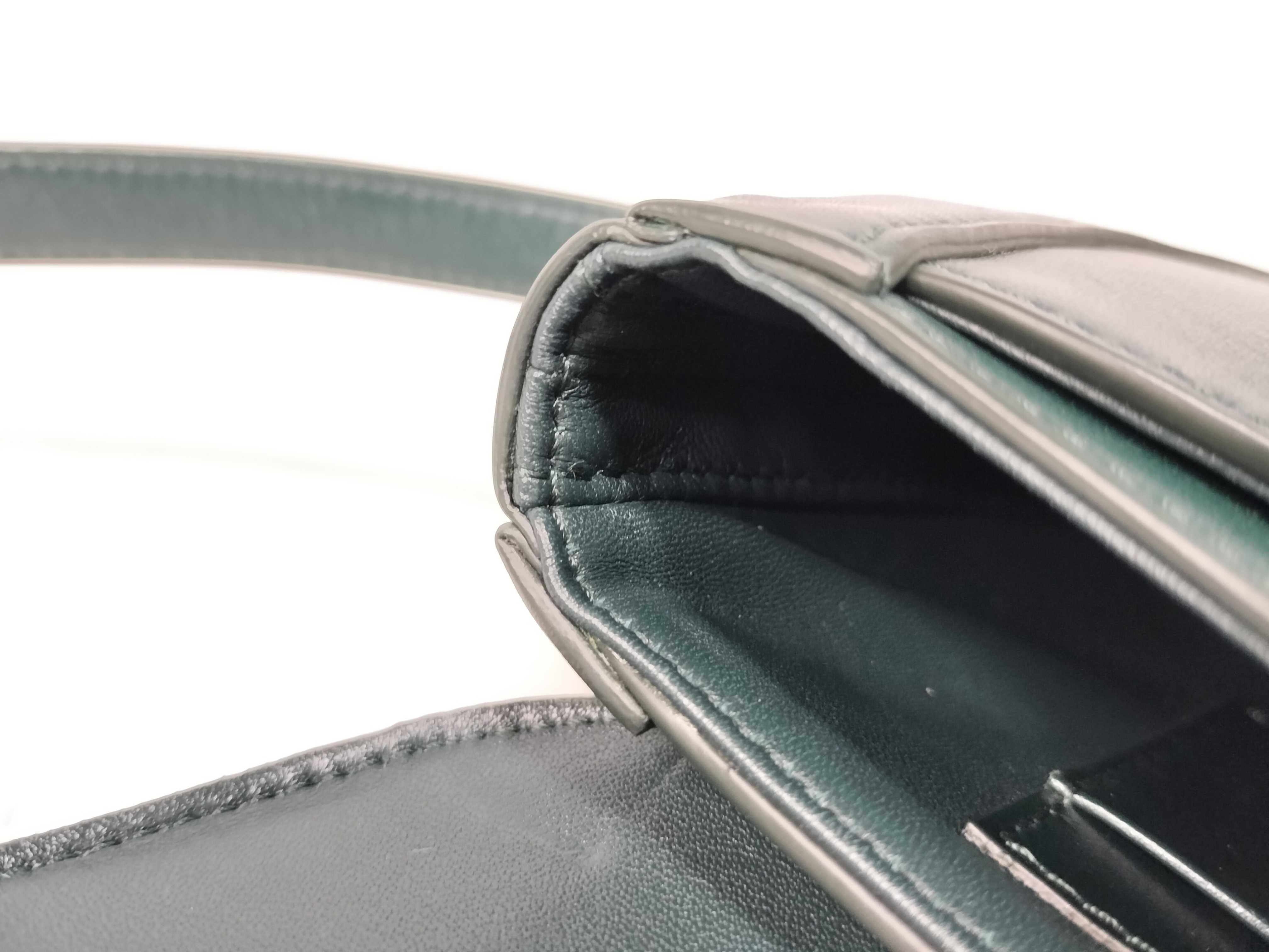 Small Besace 16 Seize 188013 Green Box Calf Shoulder Bag — view 9