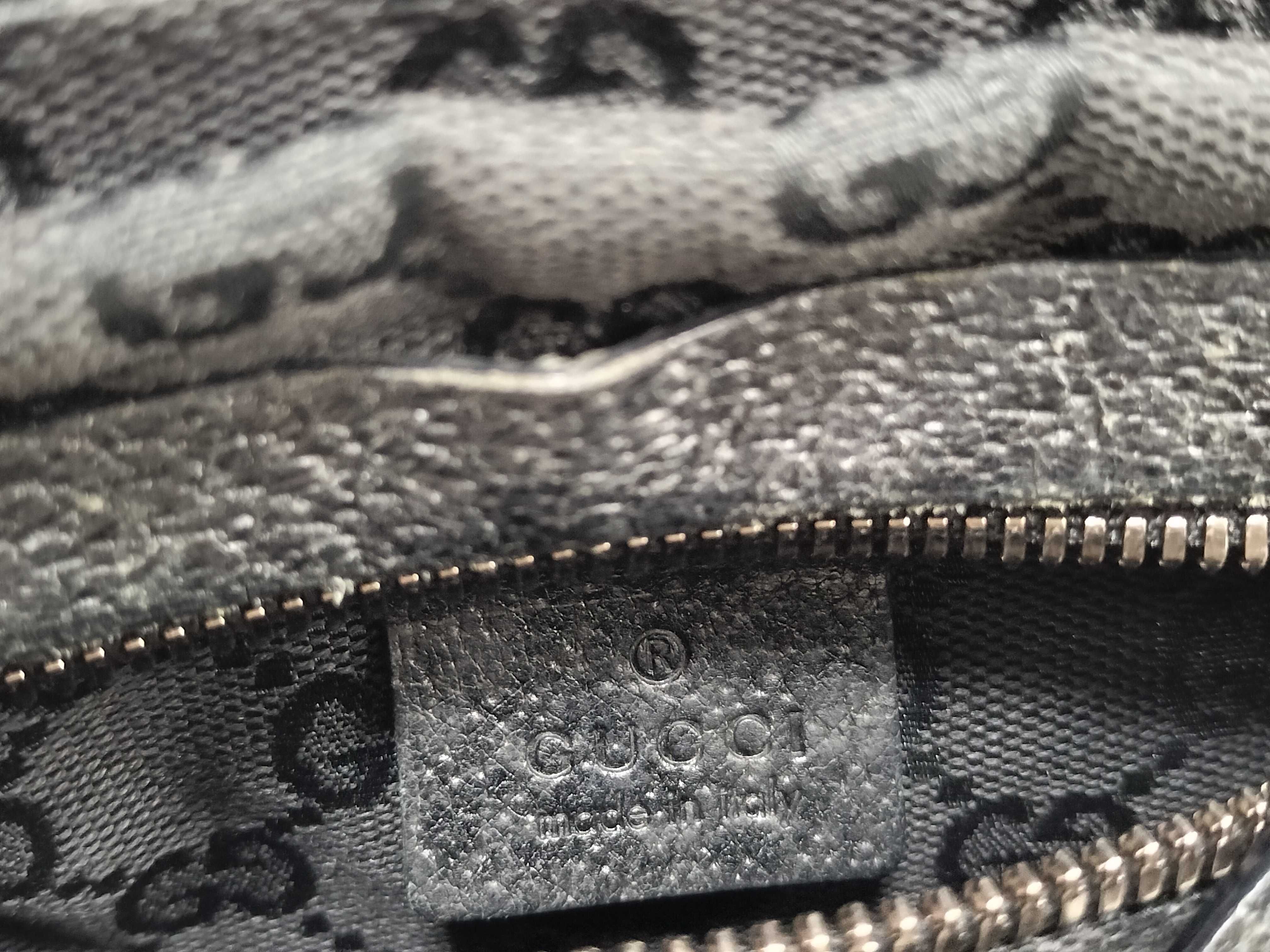 GG Canvas Waist Bag, Black — view 11