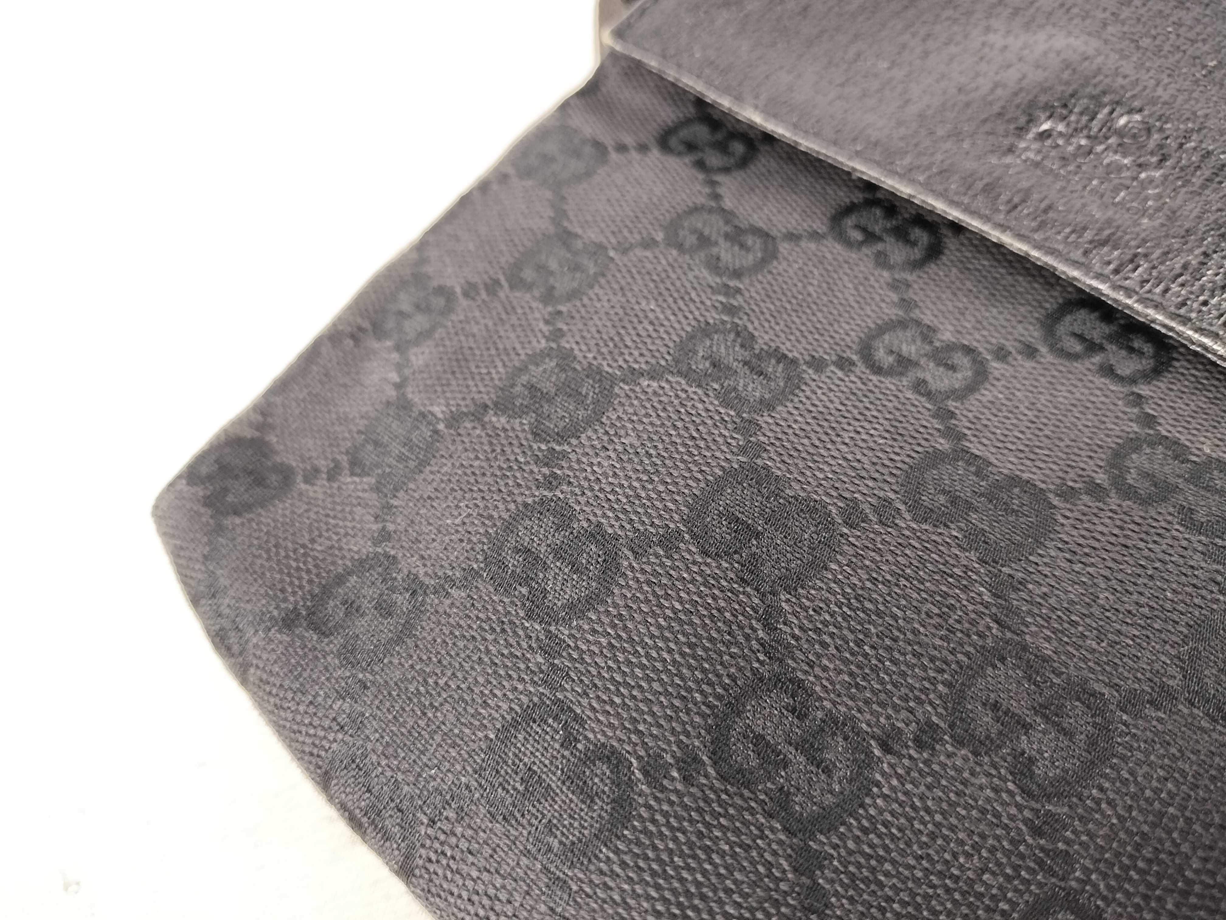 GG Canvas Waist Bag, Black — view 14