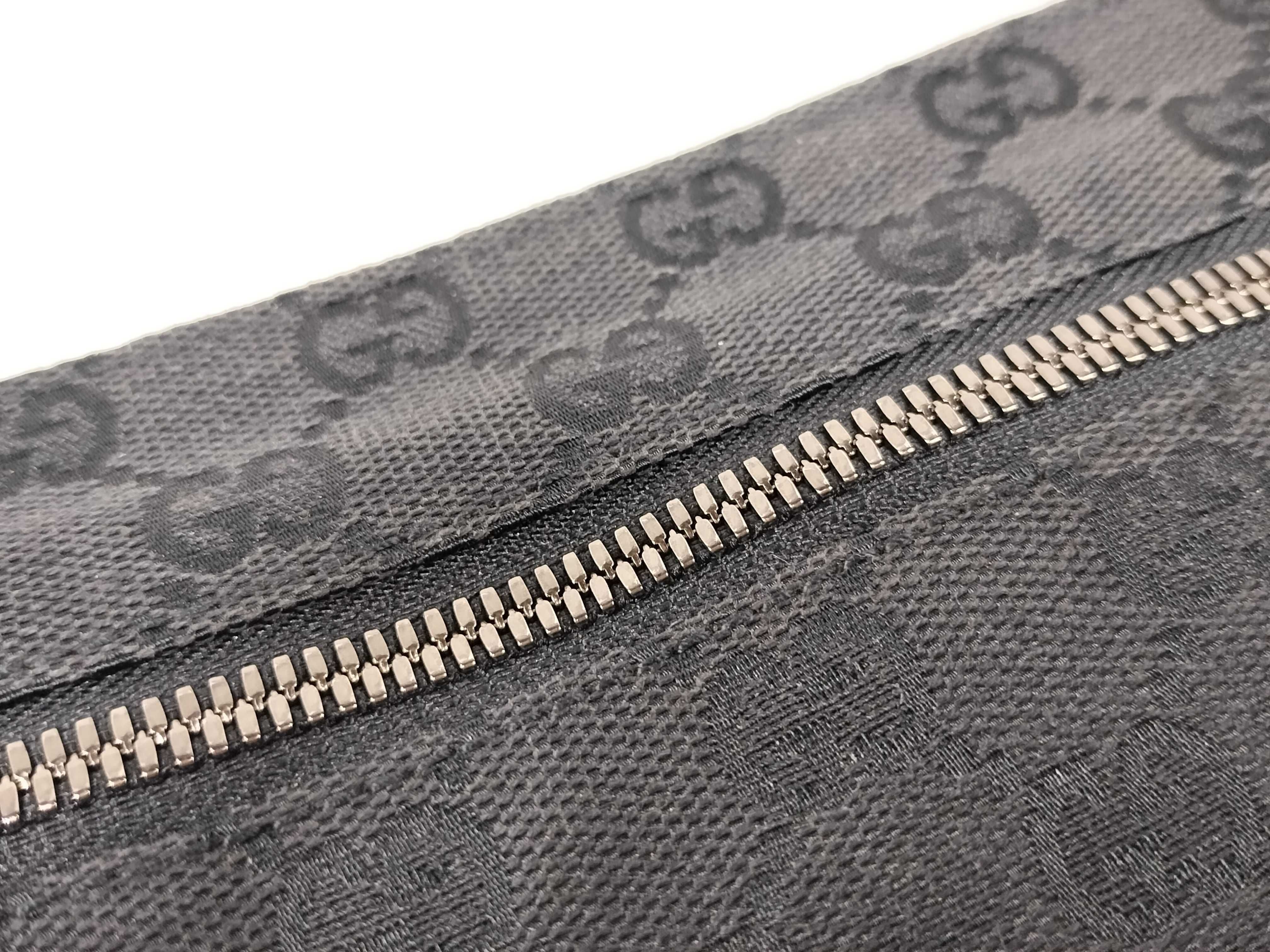 GG Canvas Waist Bag, Black — view 6