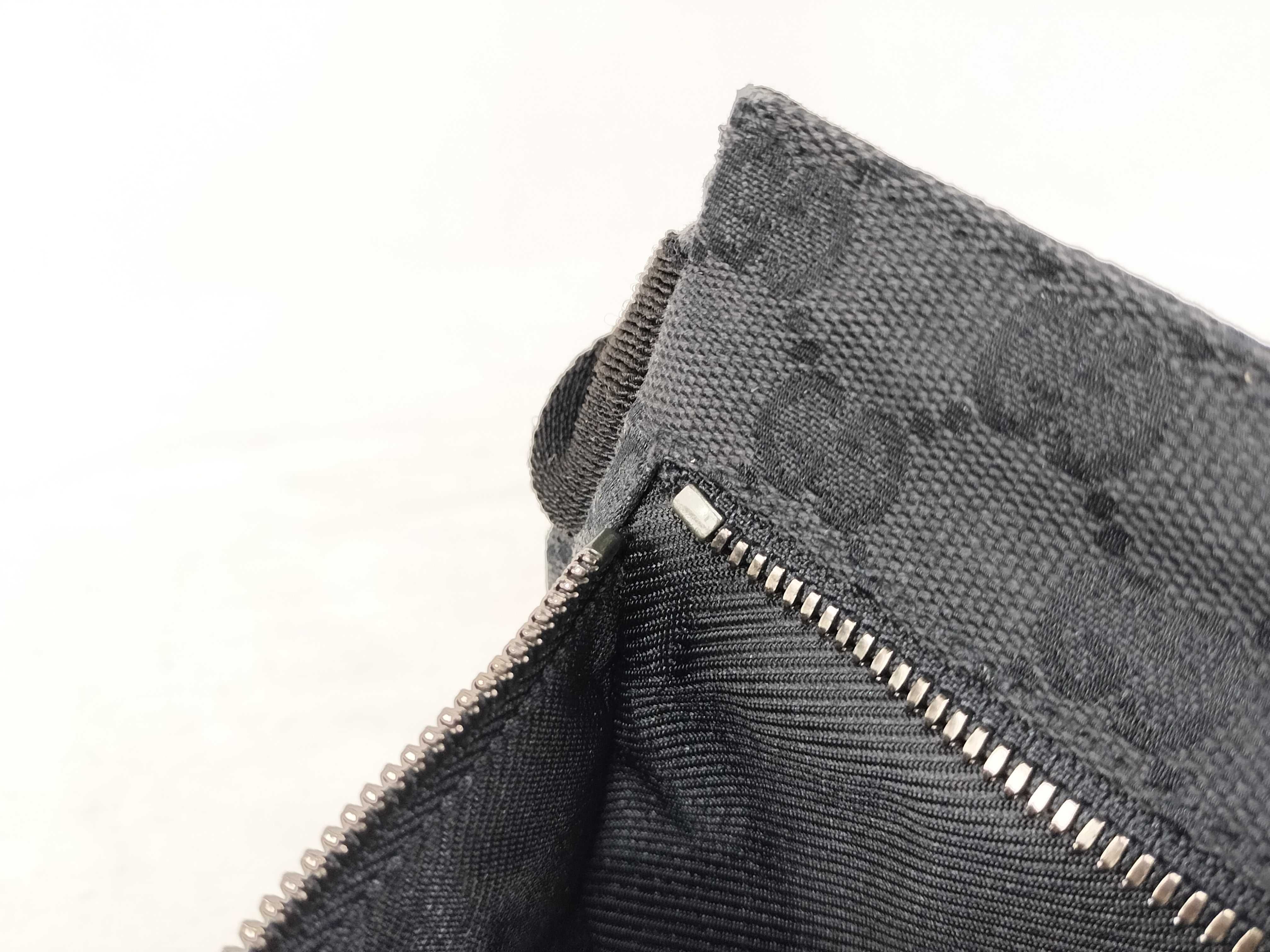 GG Canvas Waist Bag, Black — view 9