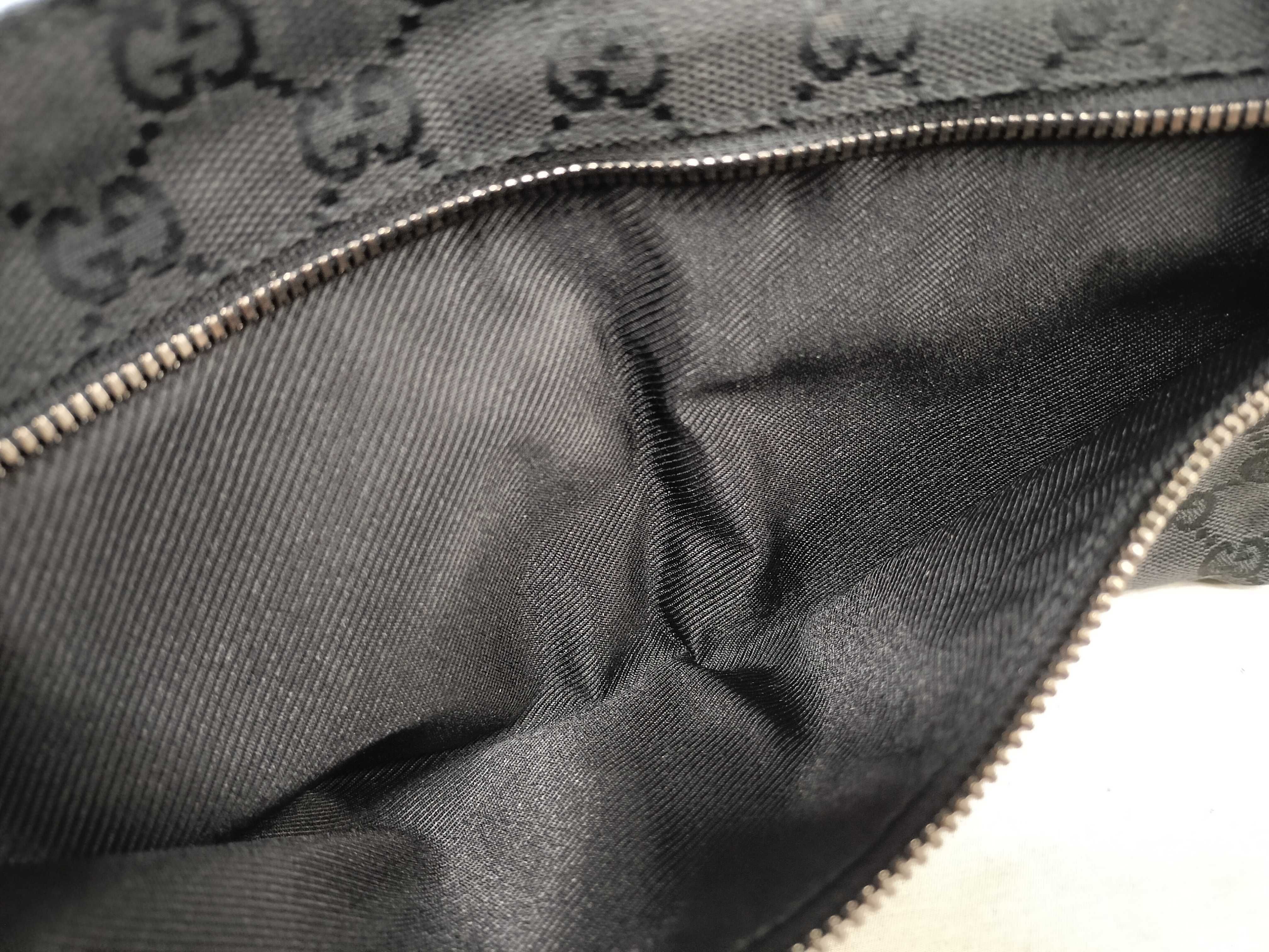 GG Canvas Waist Bag, Black — view 10