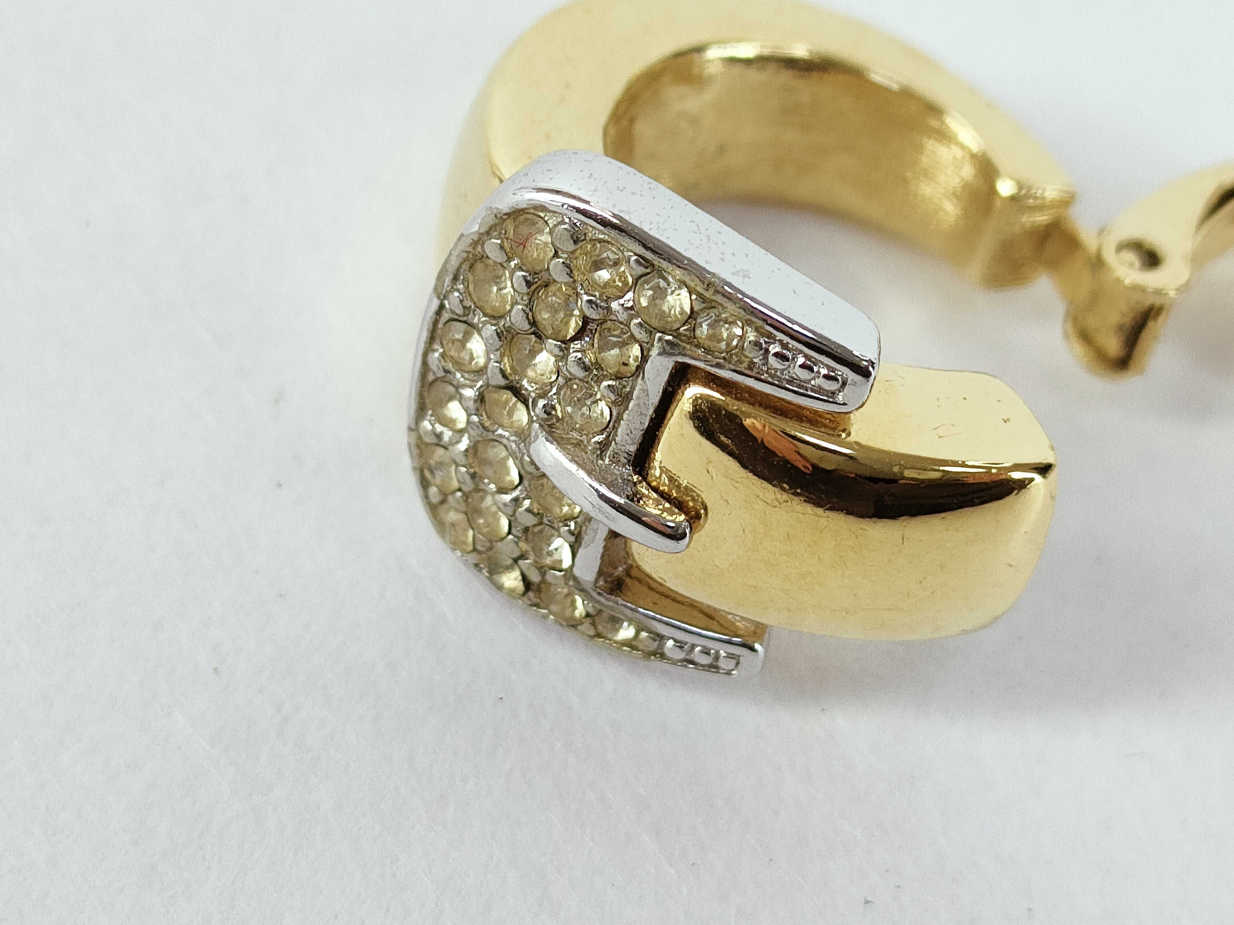 earrings, belt motif earrings — view 5