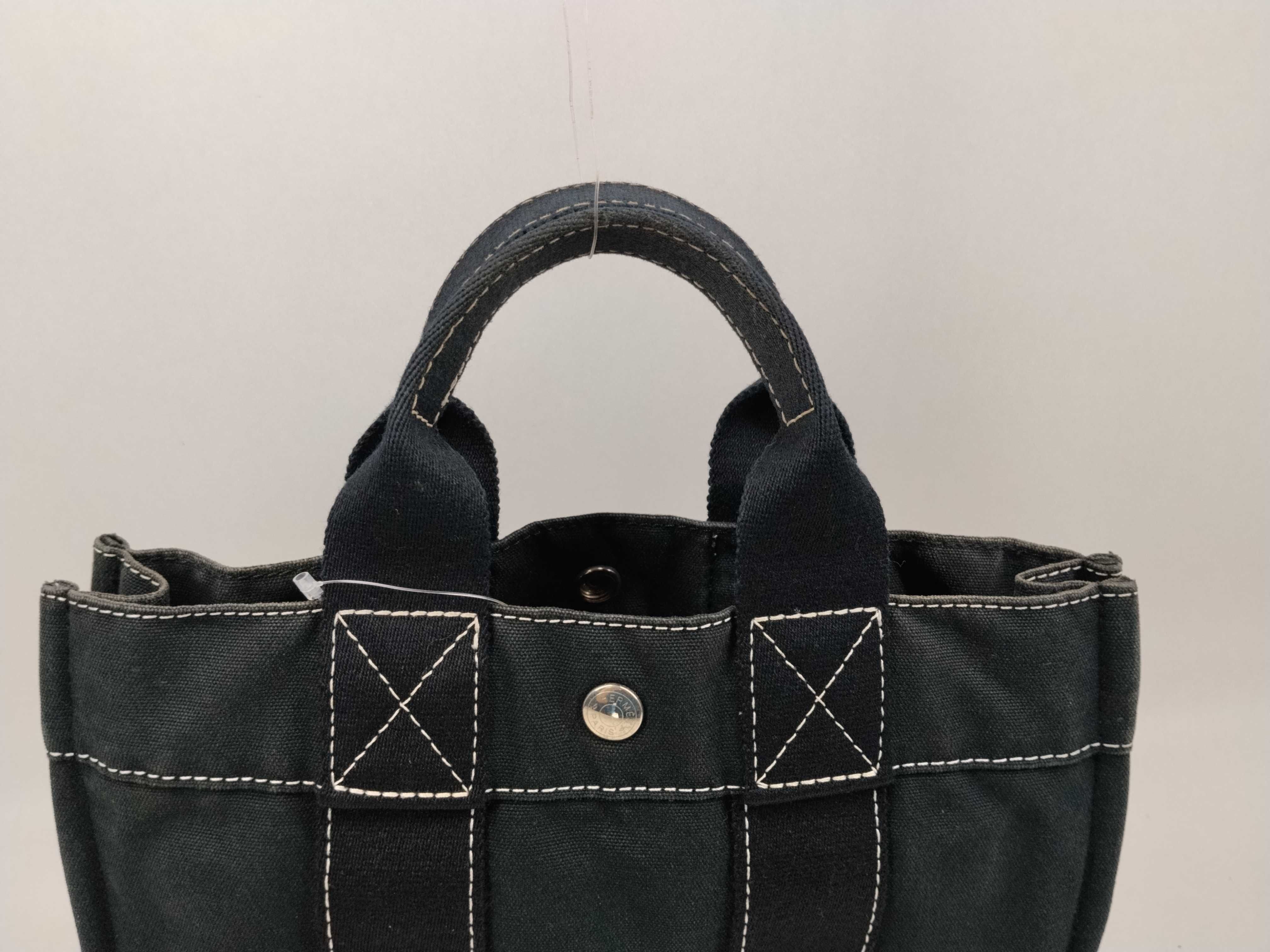 Deauville PM Black Tote Bag — view 3