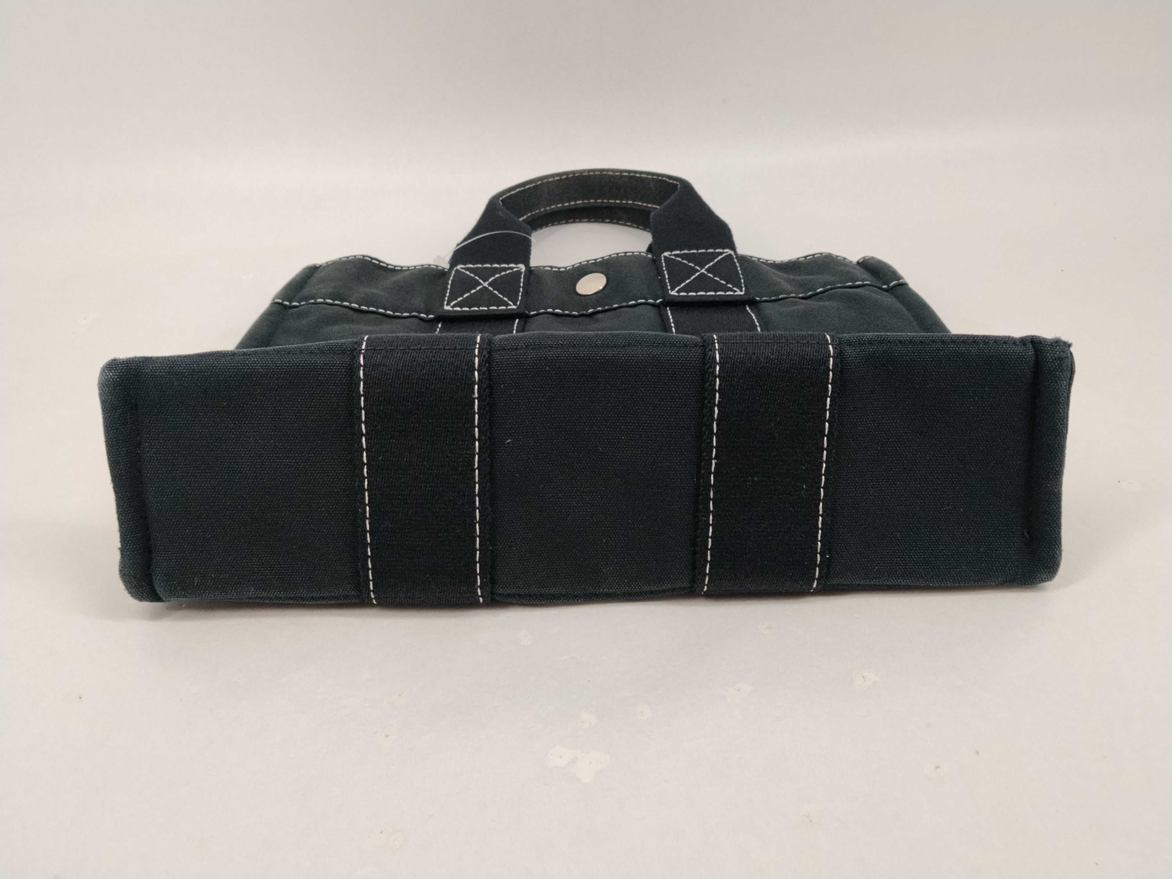 Deauville PM Black Tote Bag — view 6