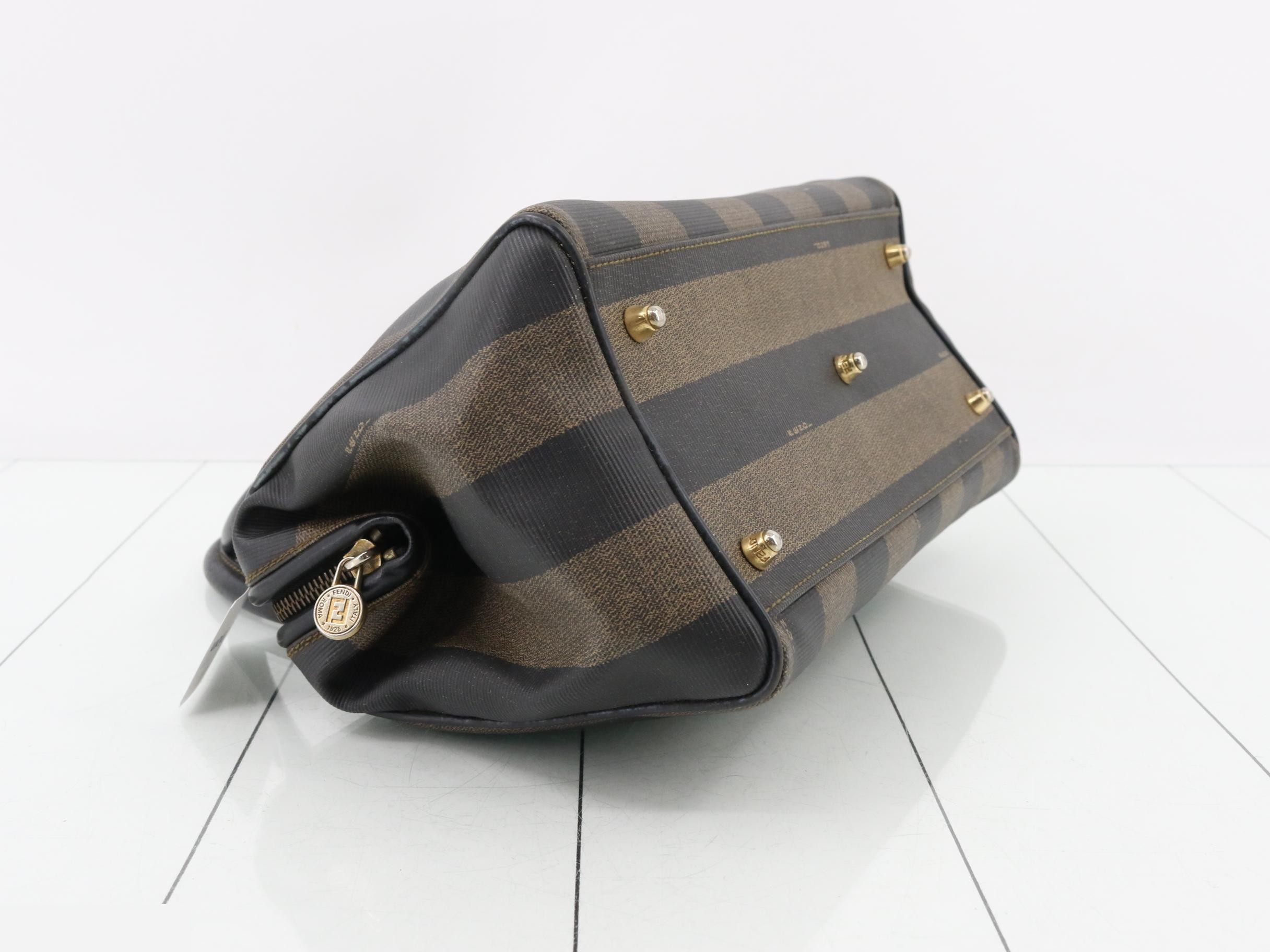 Pecan leather handbag — view 5