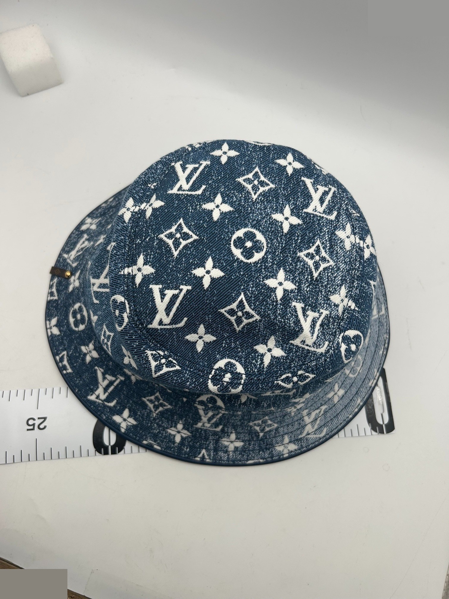 Monogram denim (accessories) and hats — view 9