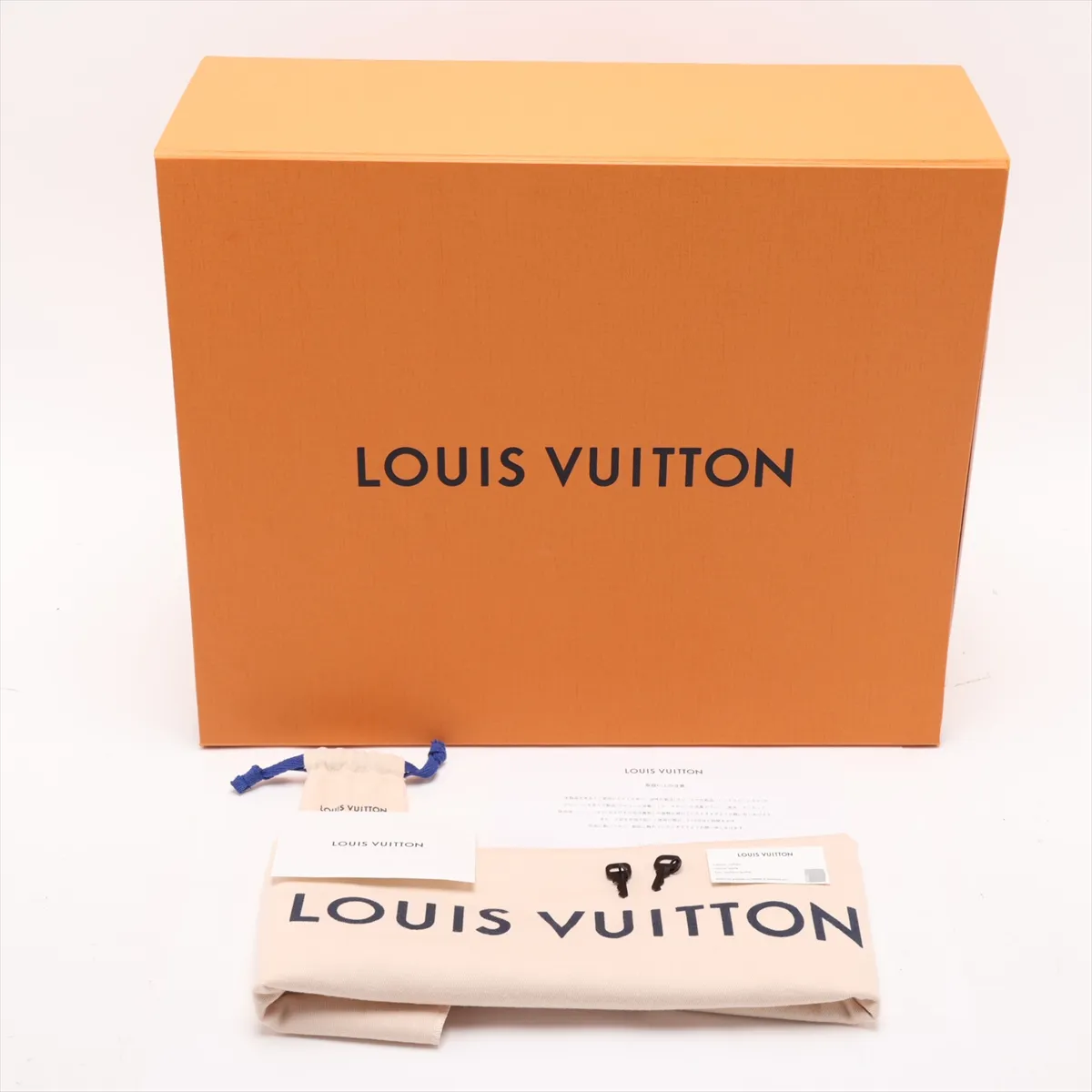 LV Aerogram Takeoff Tote M57308 Black (RFID detected) — view 12