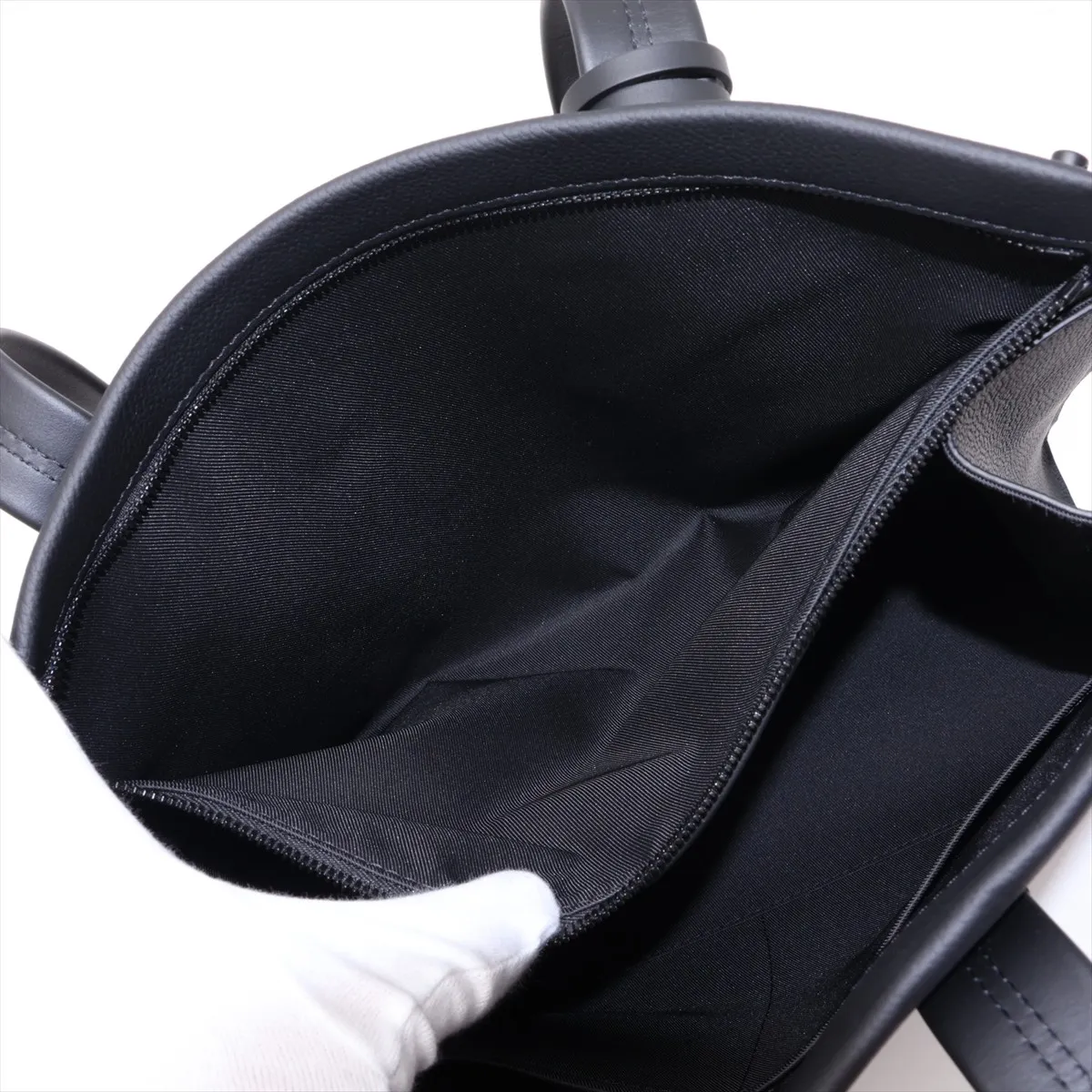 LV Aerogram Takeoff Tote M57308 Black (RFID detected) — view 10
