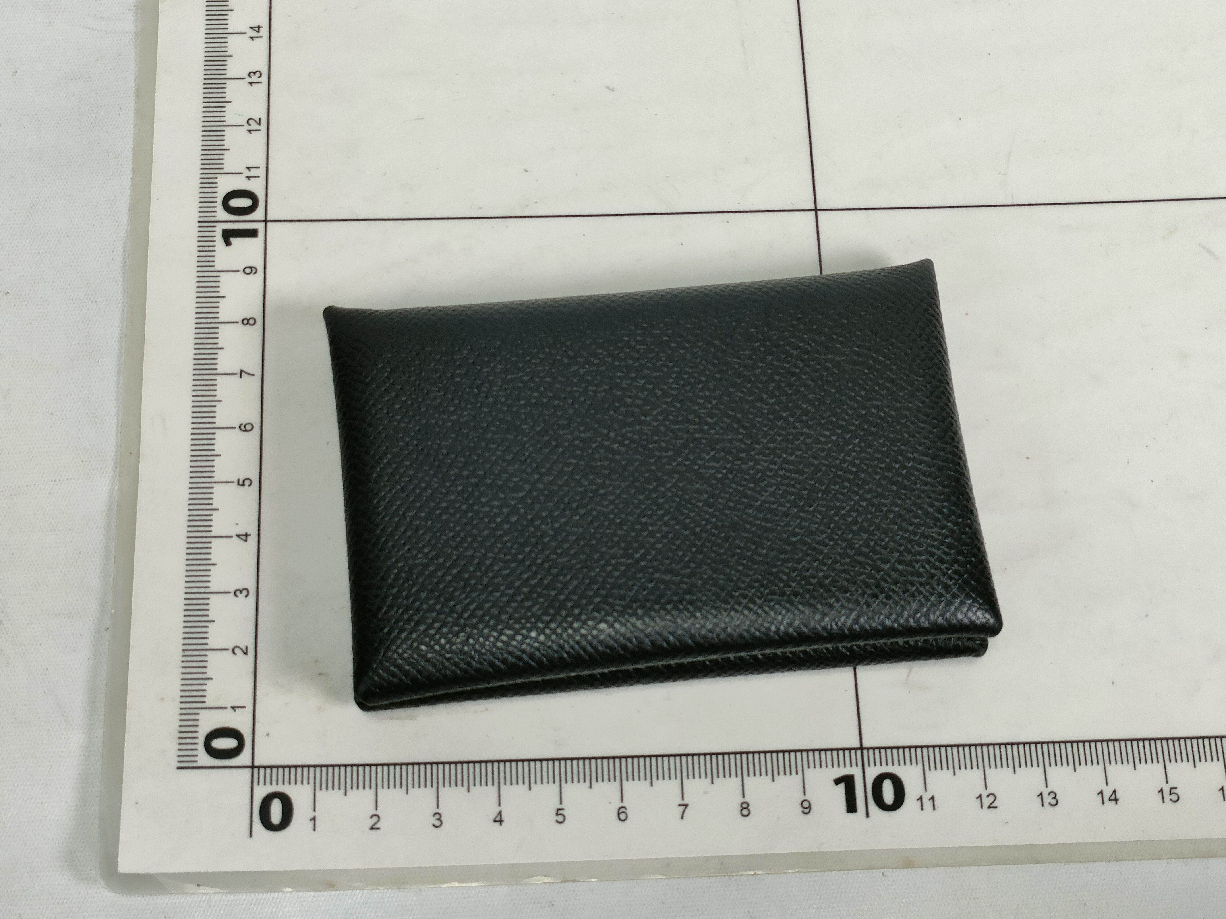 business card holder, U stamp, card case — view 2