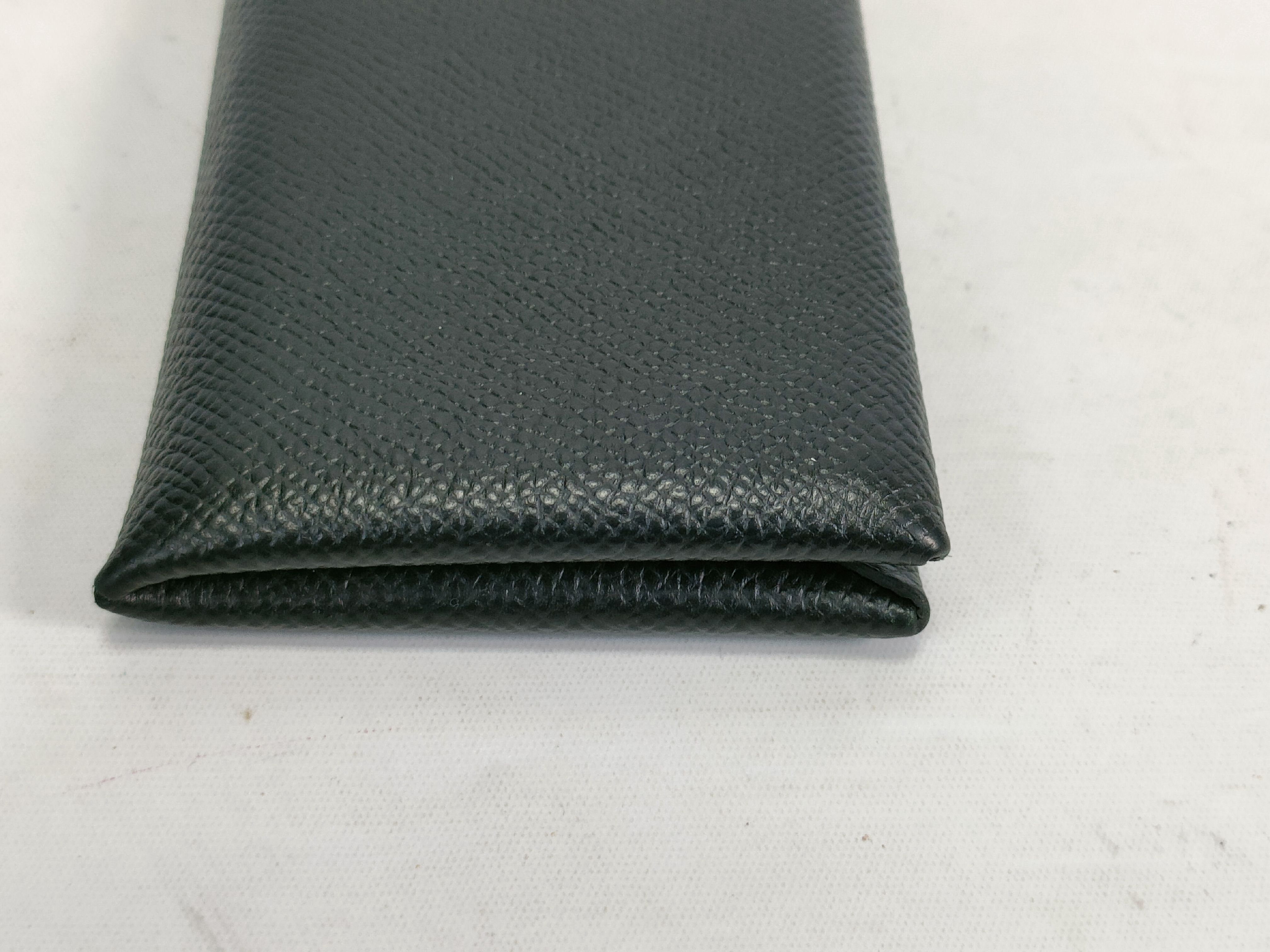 business card holder, U stamp, card case — view 4