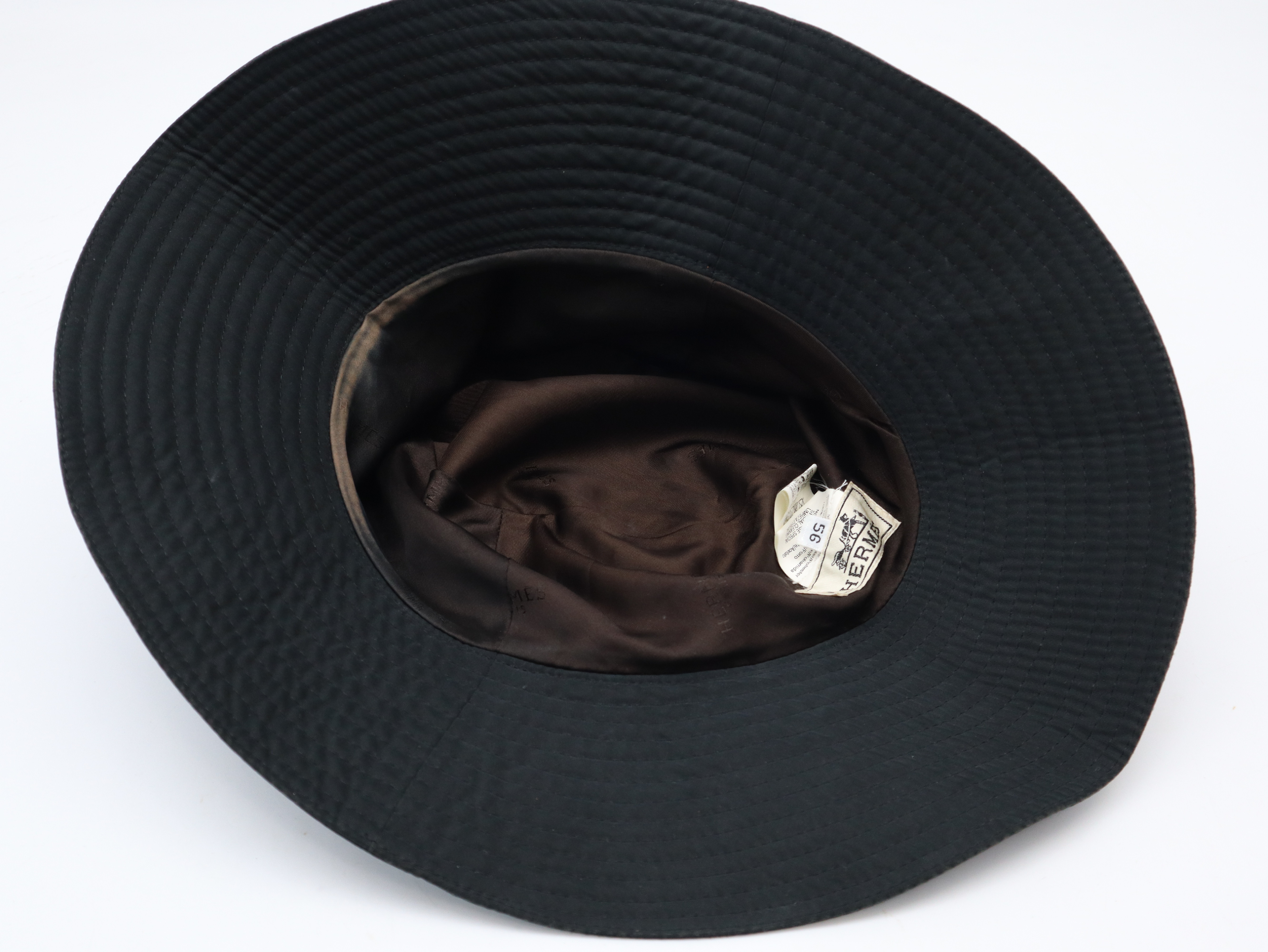 Polyester x Nylon Bucket Hat, Black, Size: 56, Other Accessories — view 2