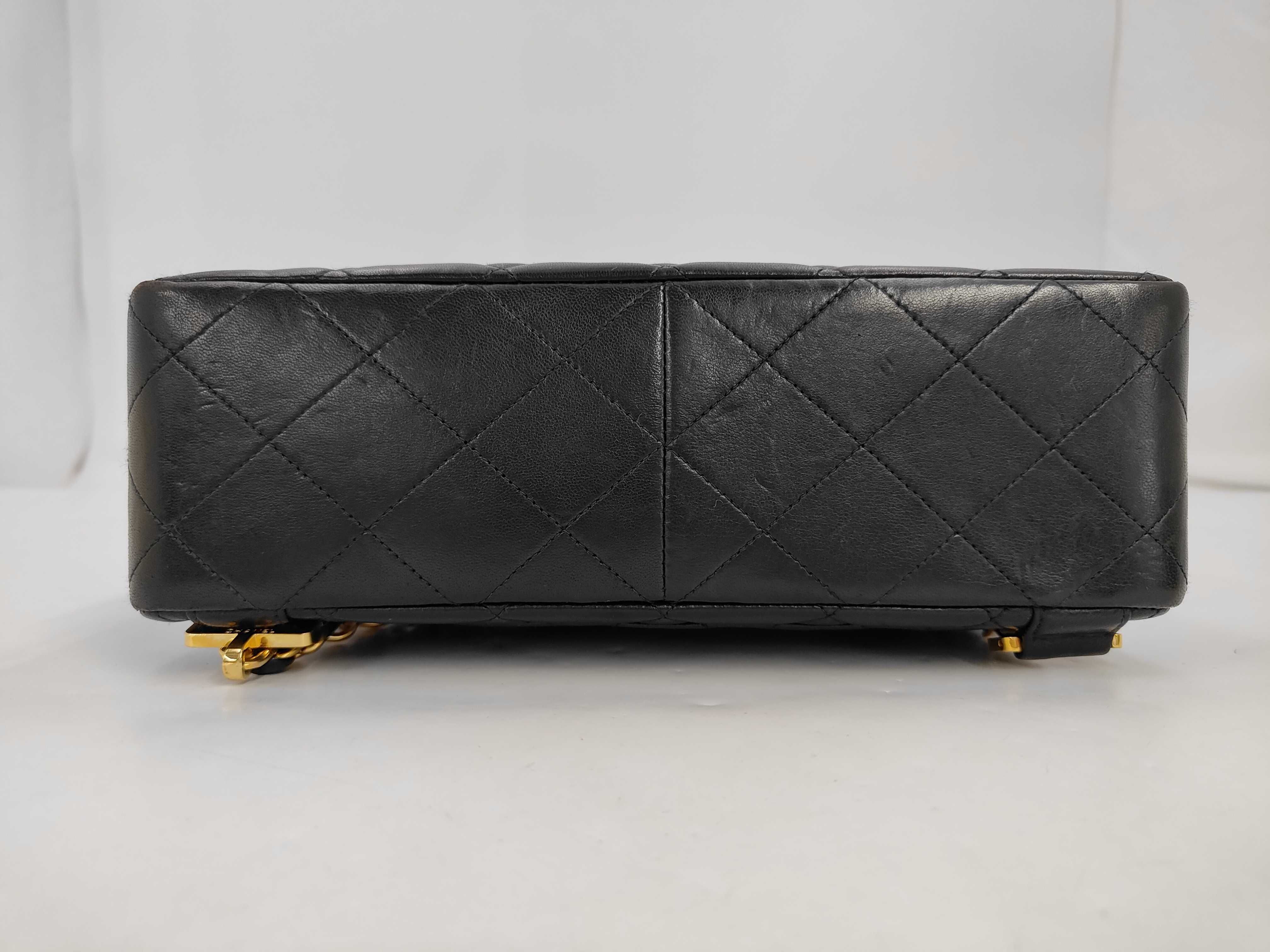 Lambskin Matelassé Chain Backpack — view 3