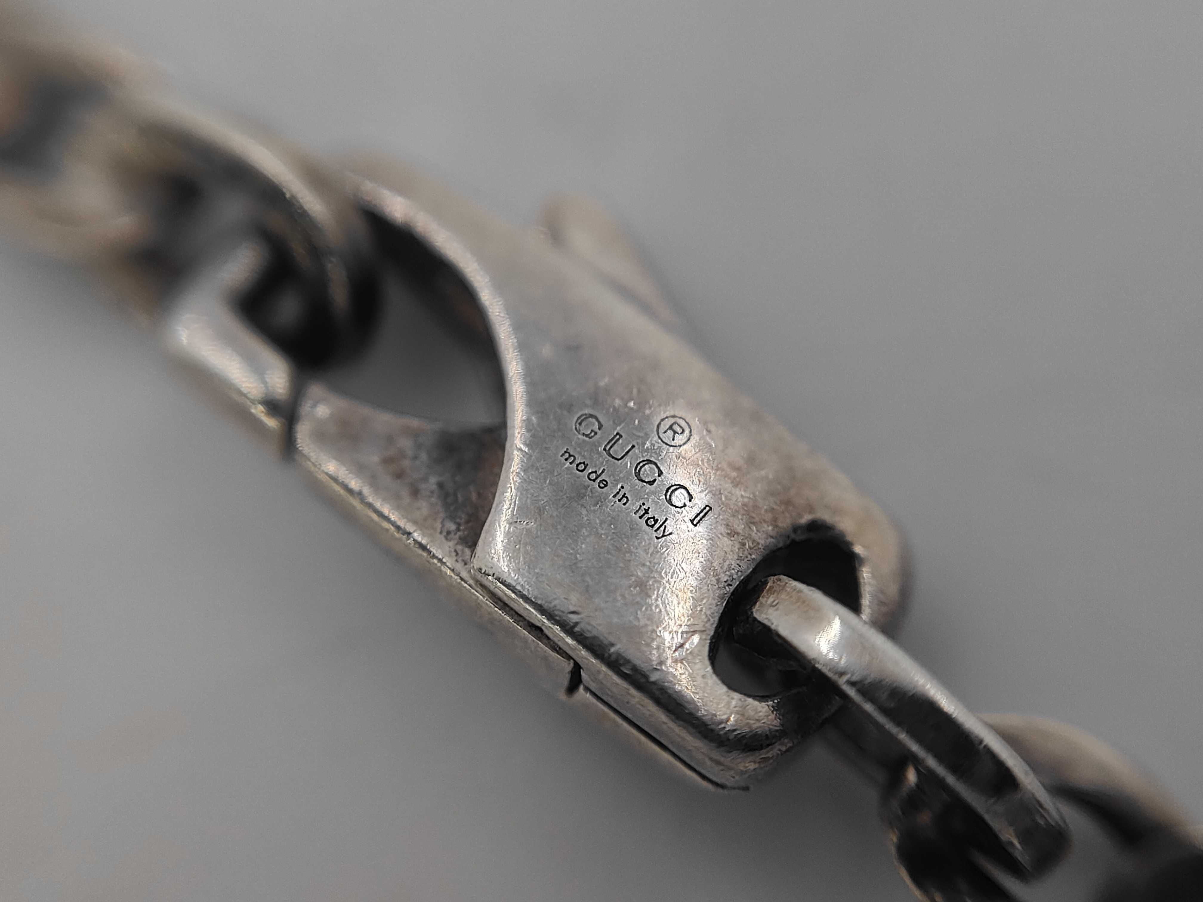 Logo Necklace, Silver Necklace — view 4