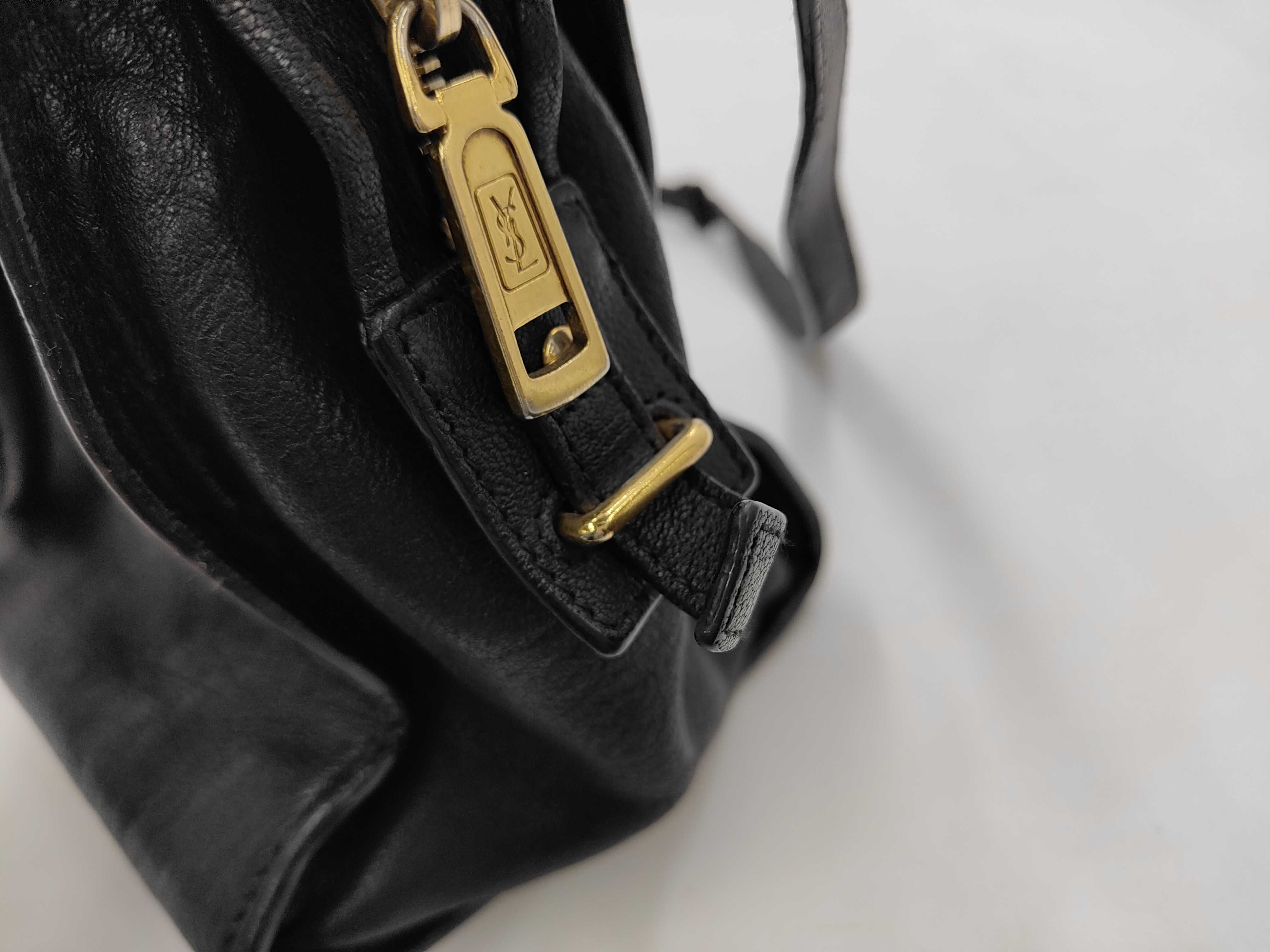 BAG CABAS 297957 LEATHER 2WAY BLACK Tote Bag — view 12