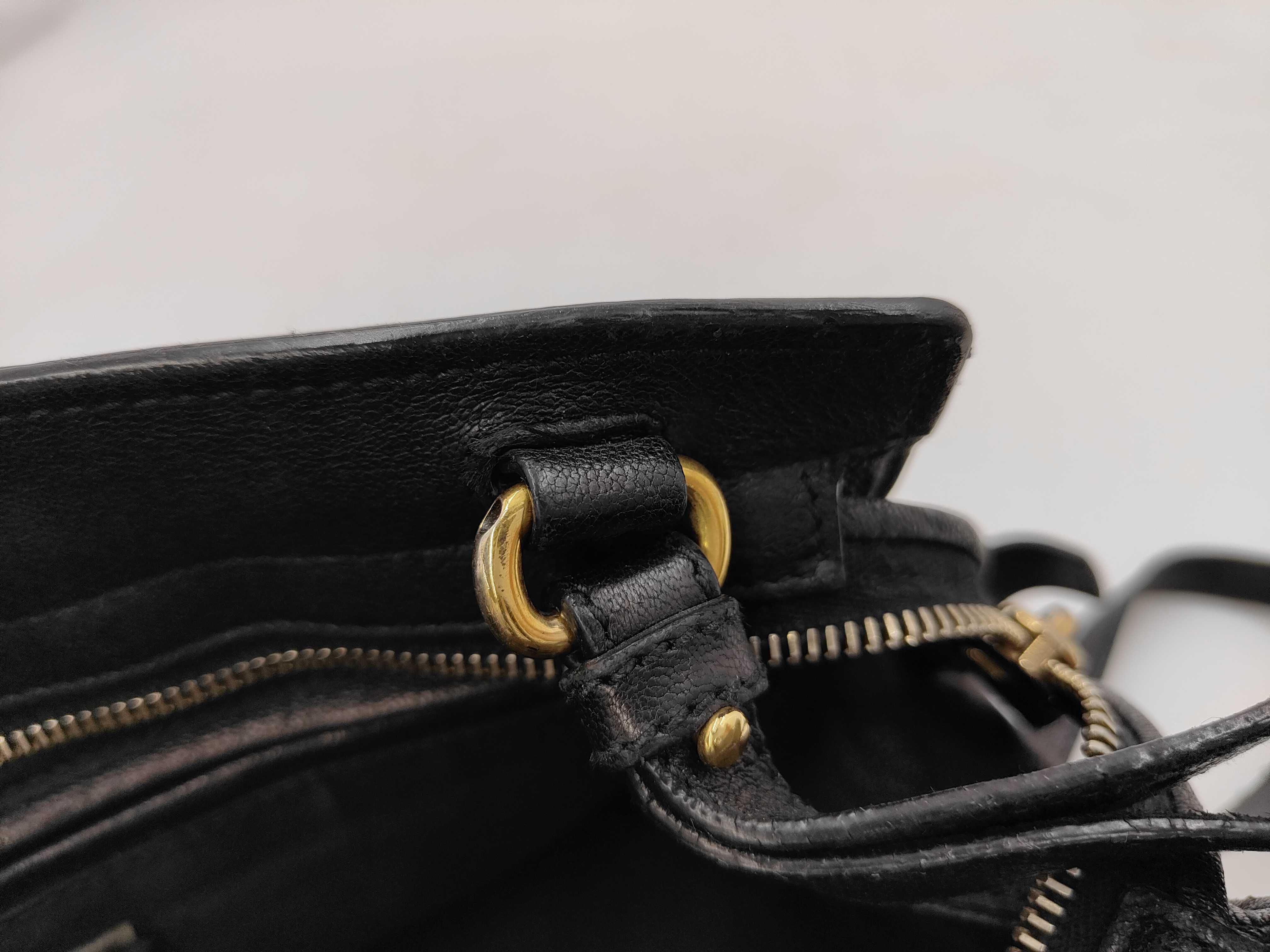 BAG CABAS 297957 LEATHER 2WAY BLACK Tote Bag — view 6