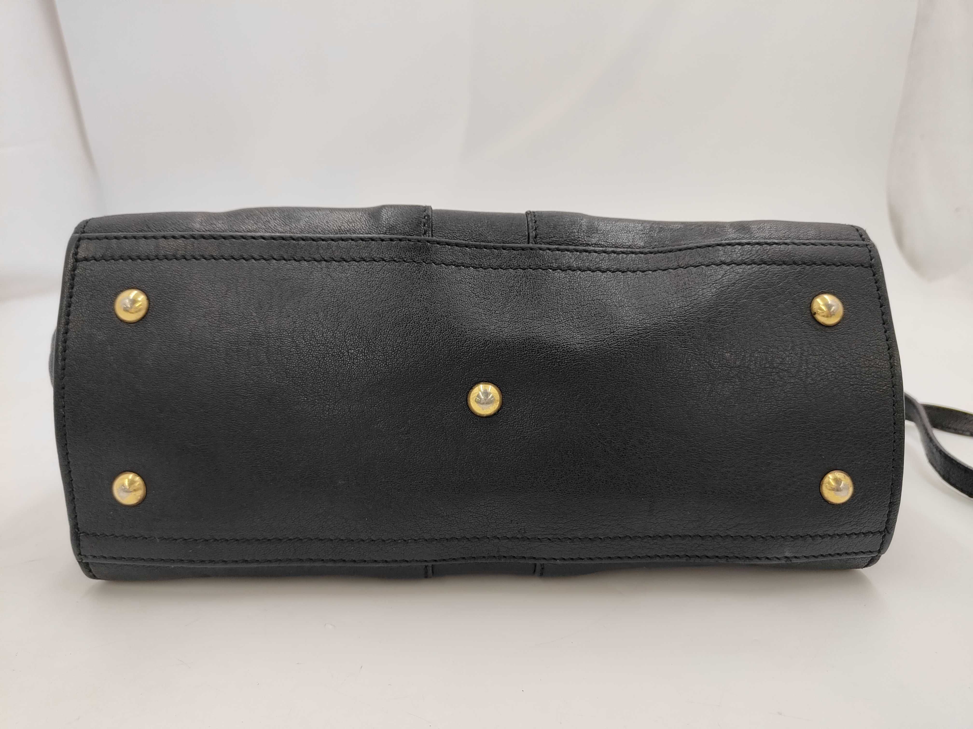 BAG CABAS 297957 LEATHER 2WAY BLACK Tote Bag — view 7