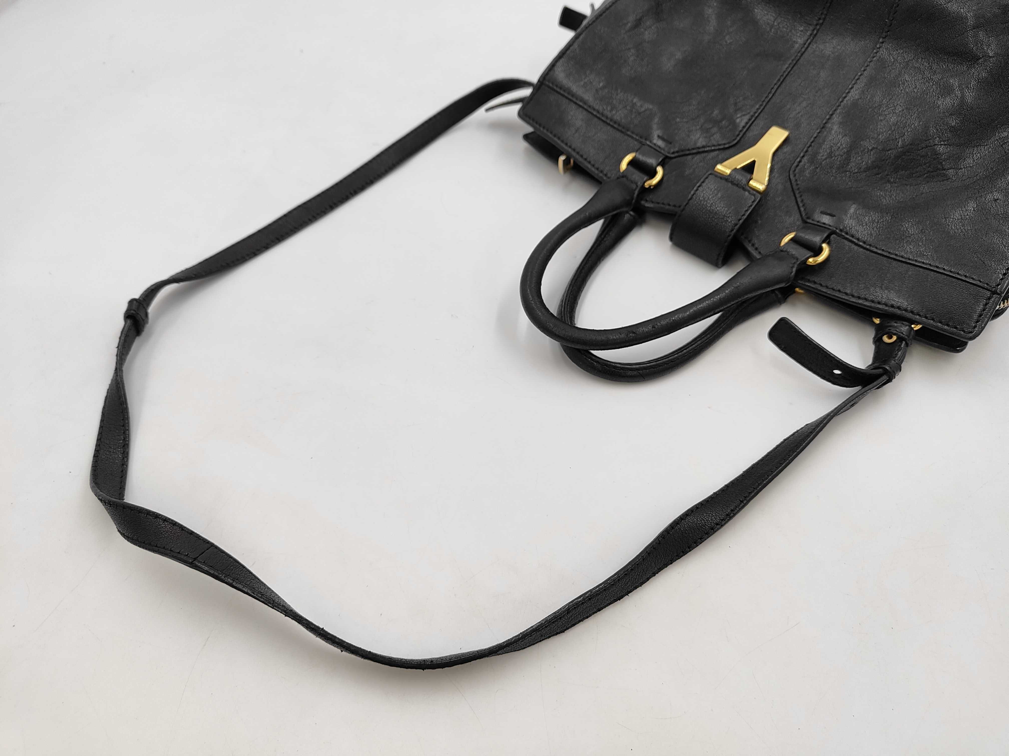 BAG CABAS 297957 LEATHER 2WAY BLACK Tote Bag — view 10