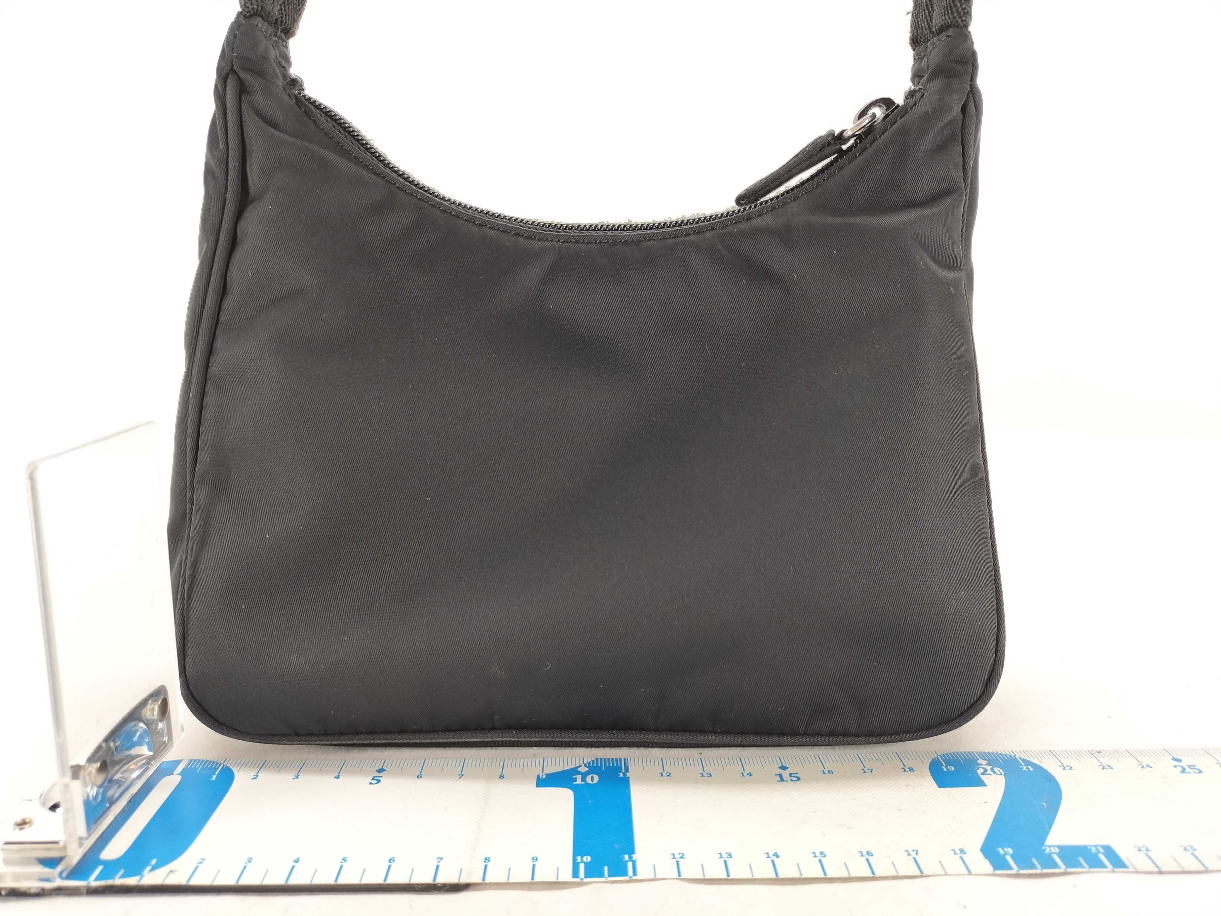 Nylon Prada Handbag Nylon Black Handbag — view 2