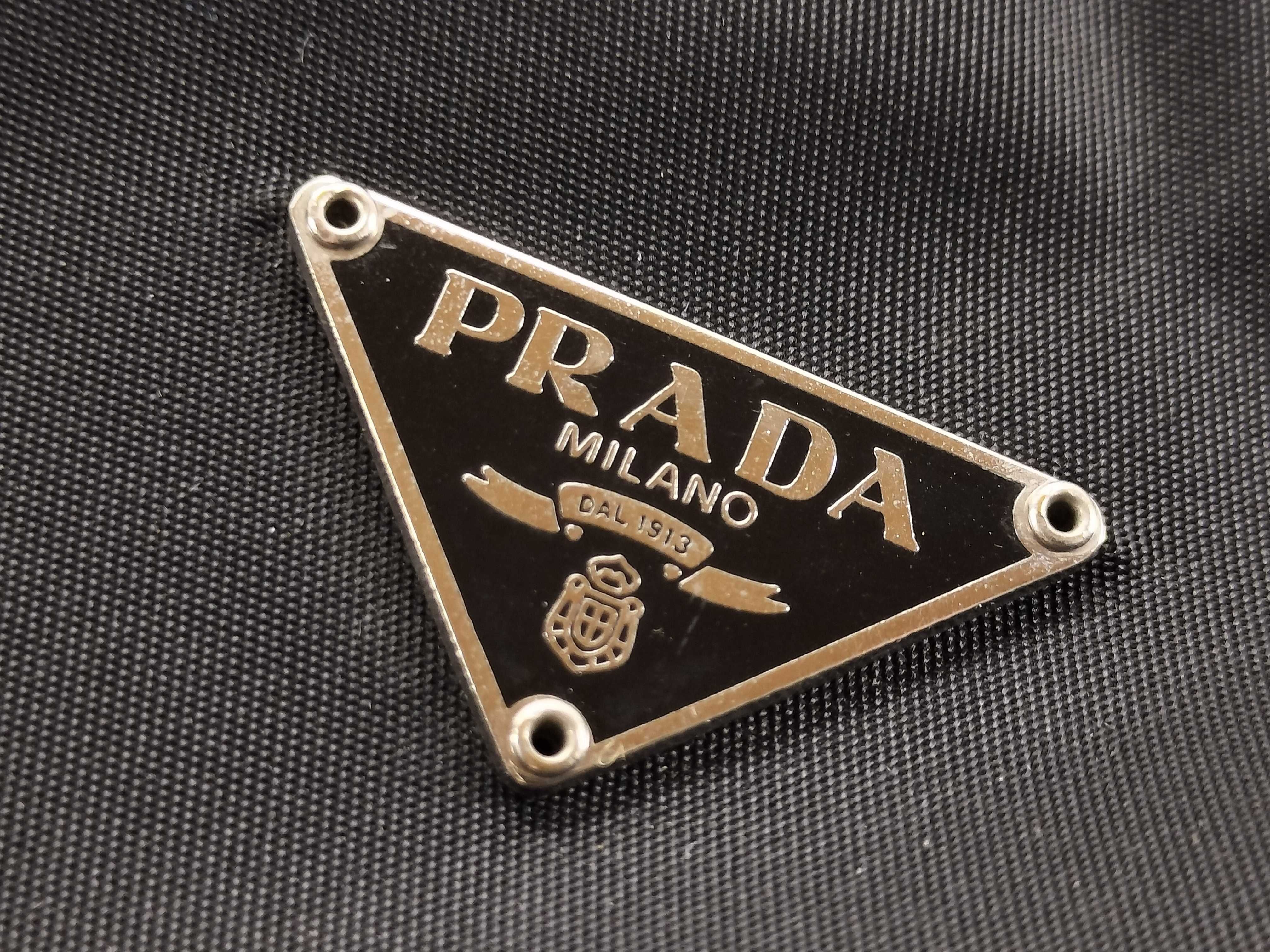 Nylon Prada Handbag Nylon Black Handbag — view 12
