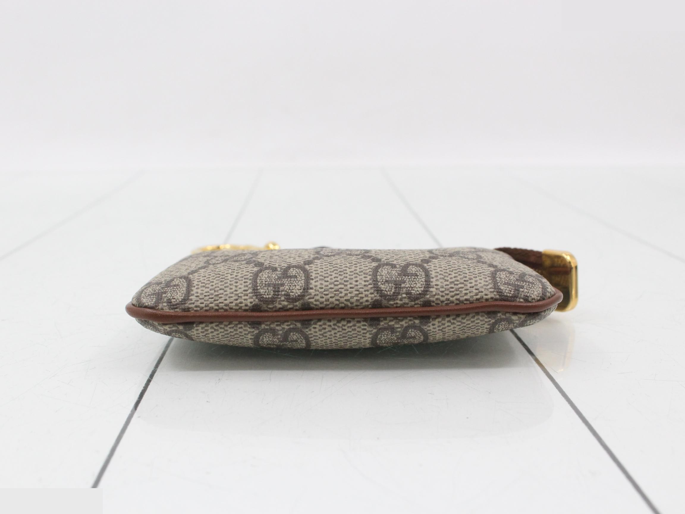 GG Supreme coin case with key ring, with box and dust bag, unused. — view 3