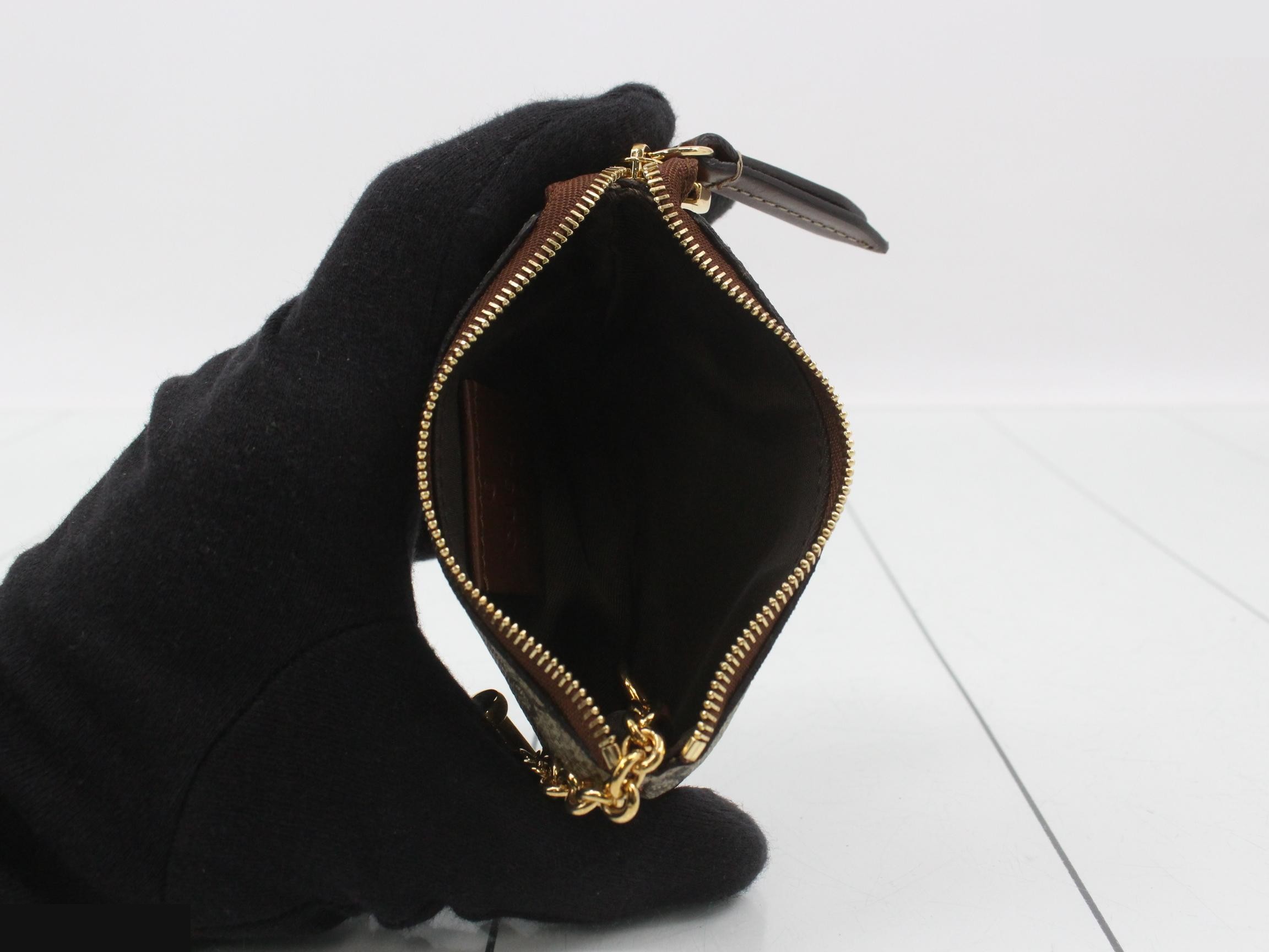 GG Supreme coin case with key ring, with box and dust bag, unused. — view 4