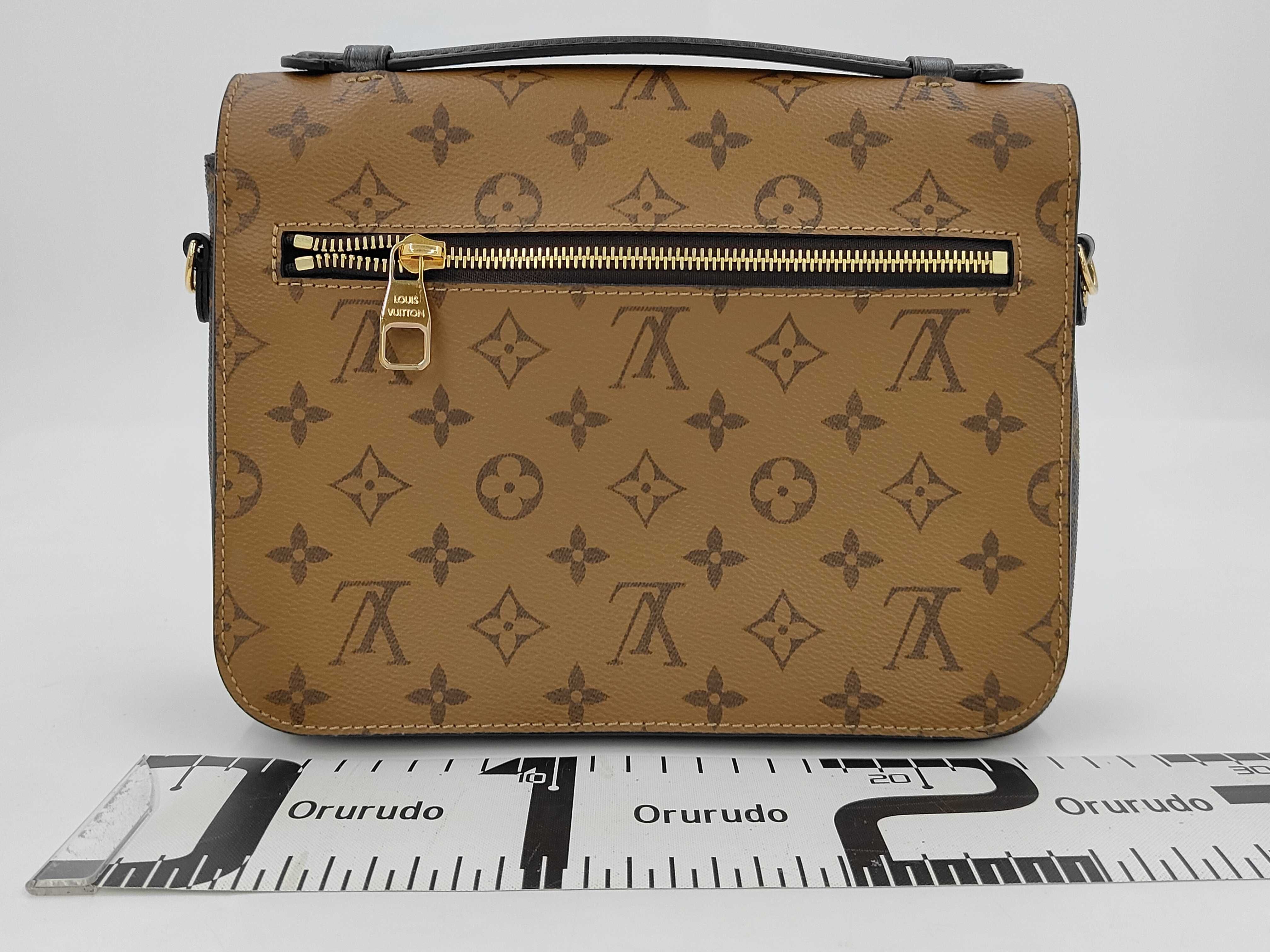 LV Metis Caramel x Brown Monogram Shoulder Bag — view 2