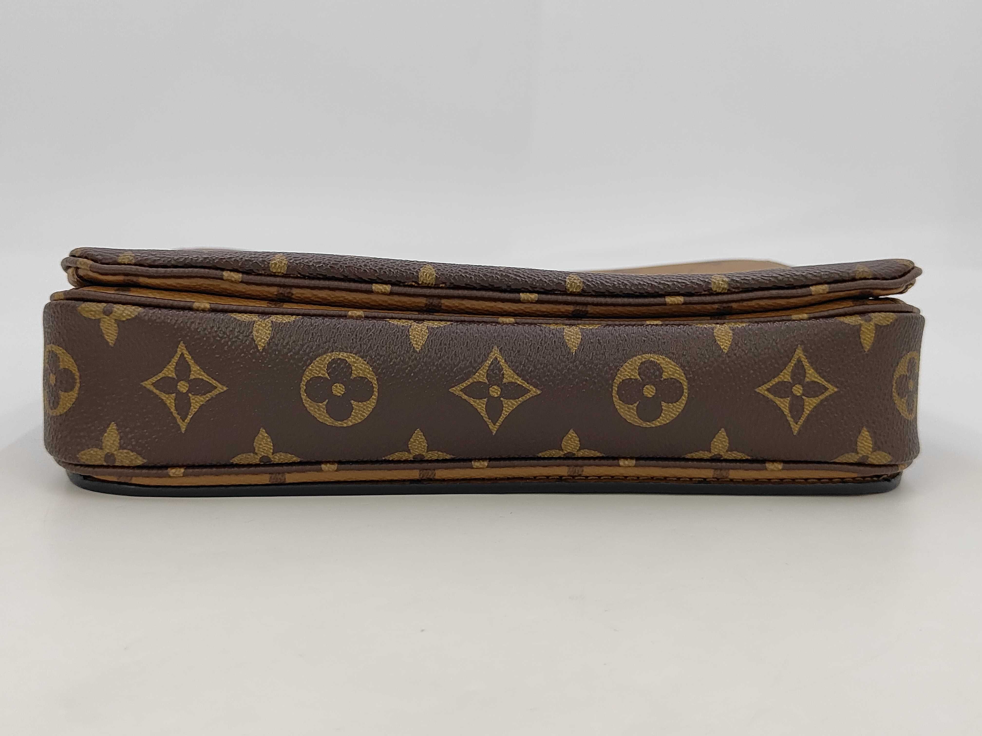 LV Metis Caramel x Brown Monogram Shoulder Bag — view 4