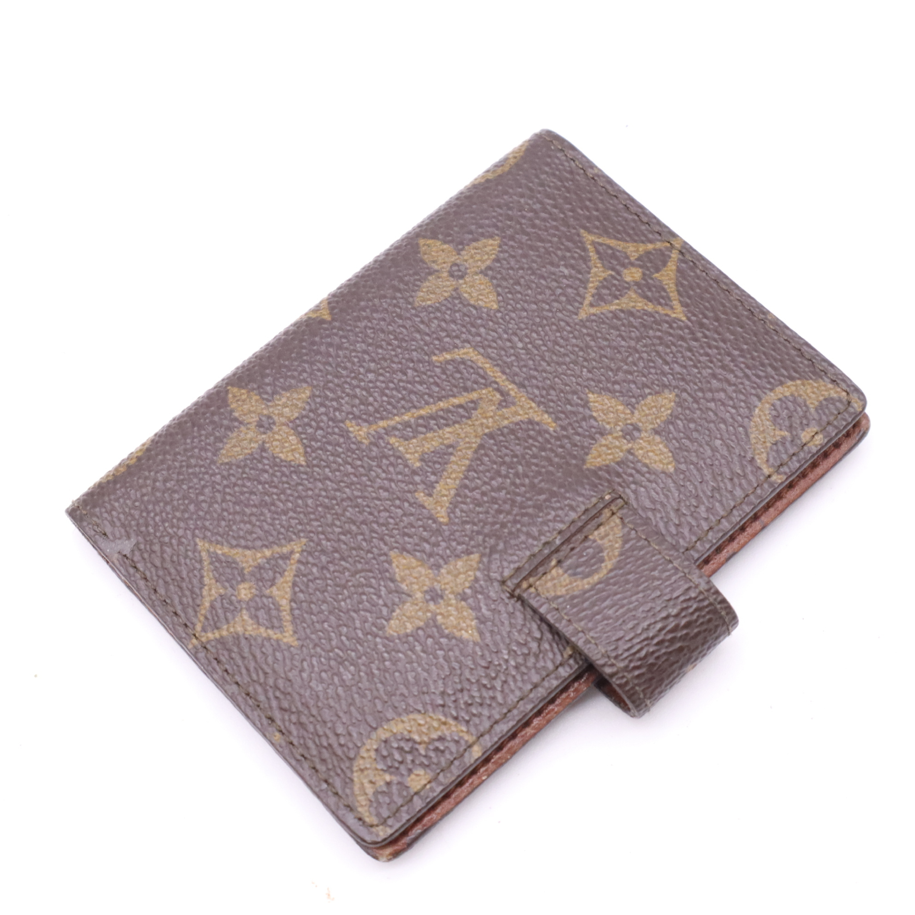 R20007 Monogram Agenda Mini Notebook Cover with Dust Bag — view 2