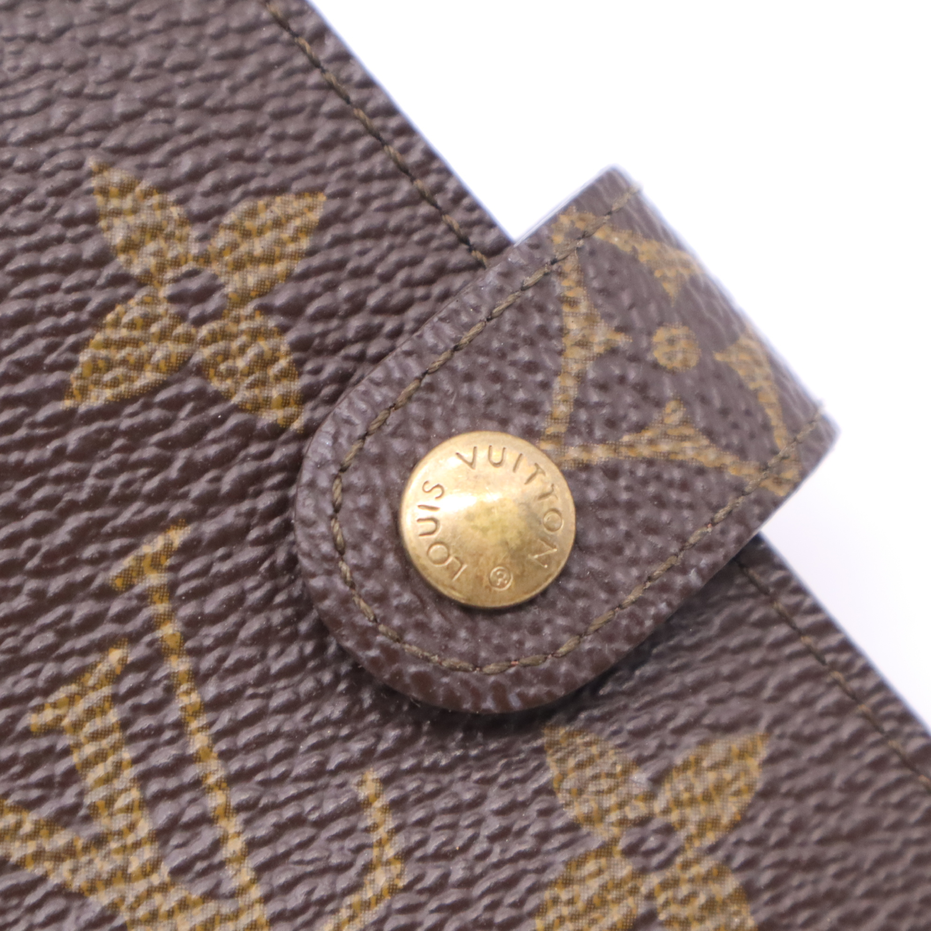 R20007 Monogram Agenda Mini Notebook Cover with Dust Bag — view 8