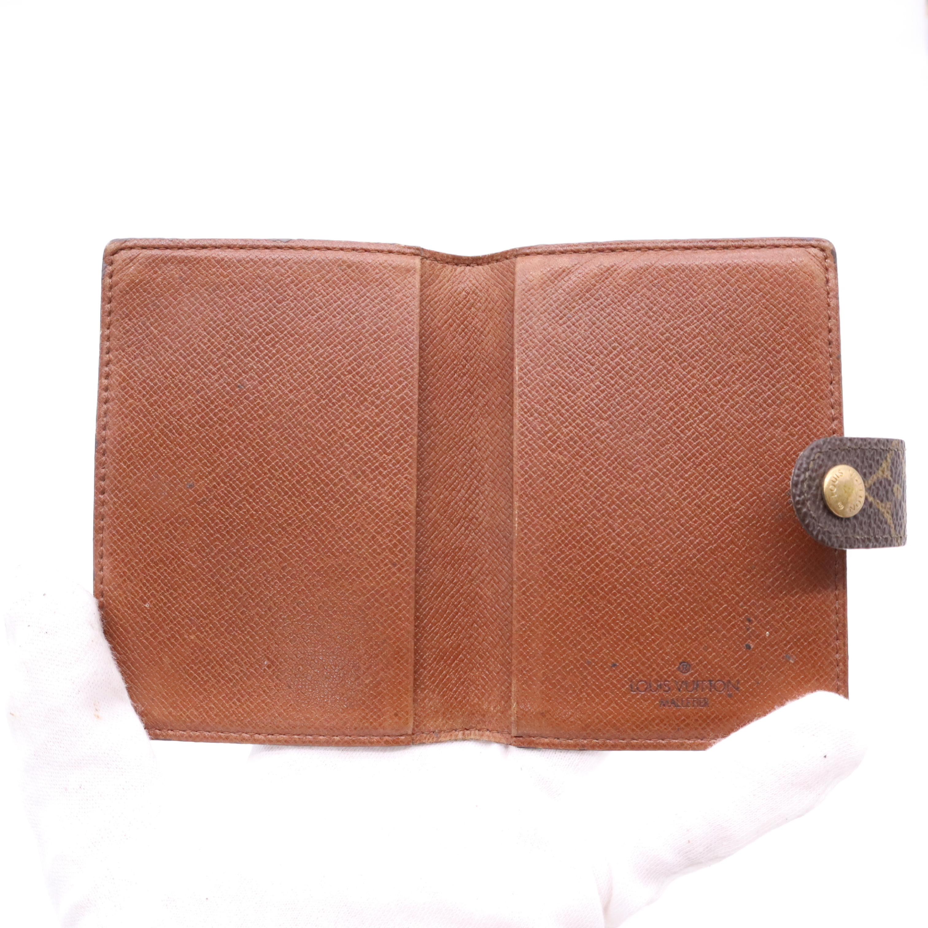 R20007 Monogram Agenda Mini Notebook Cover with Dust Bag — view 9