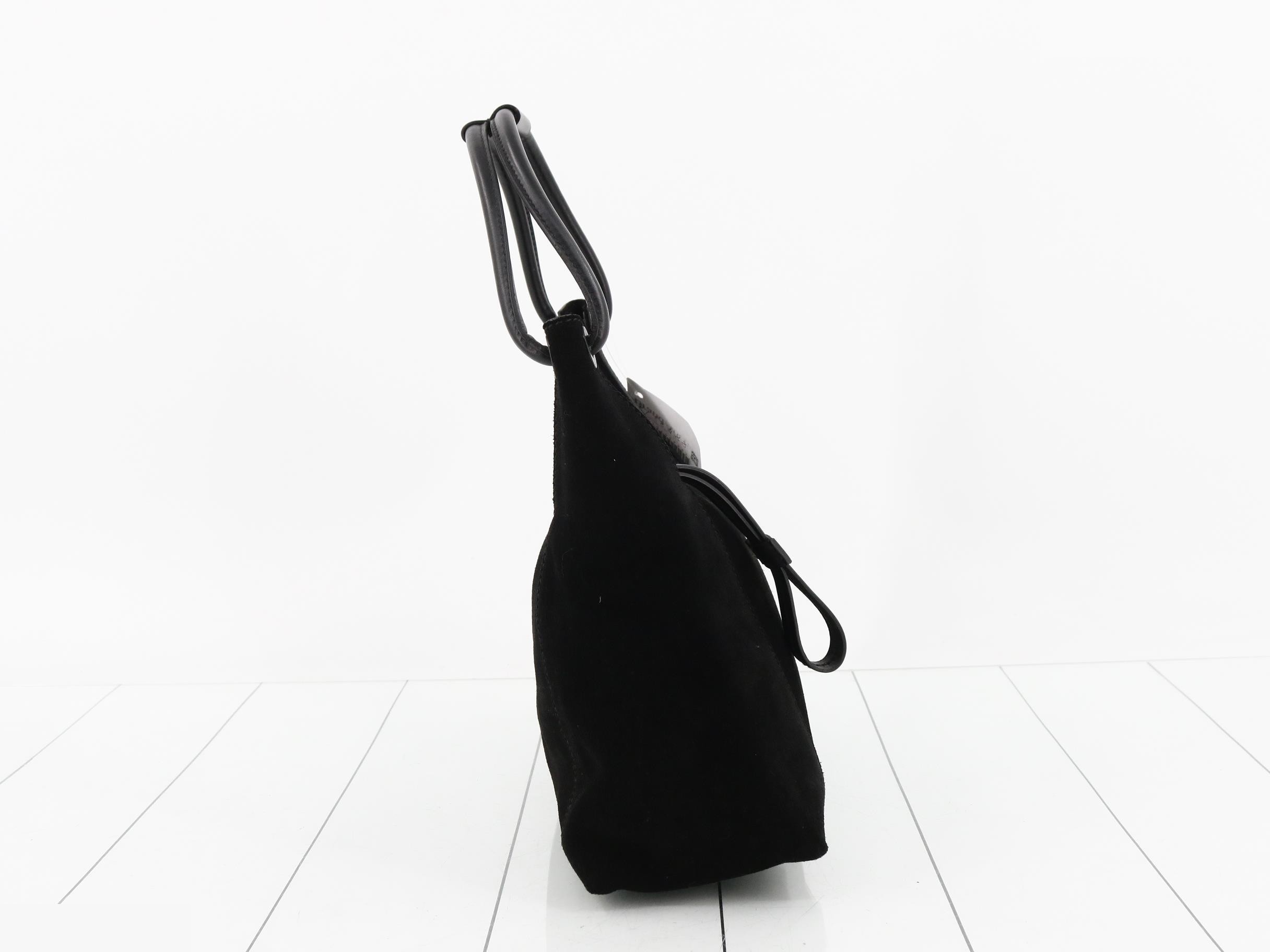suede handbag — view 4