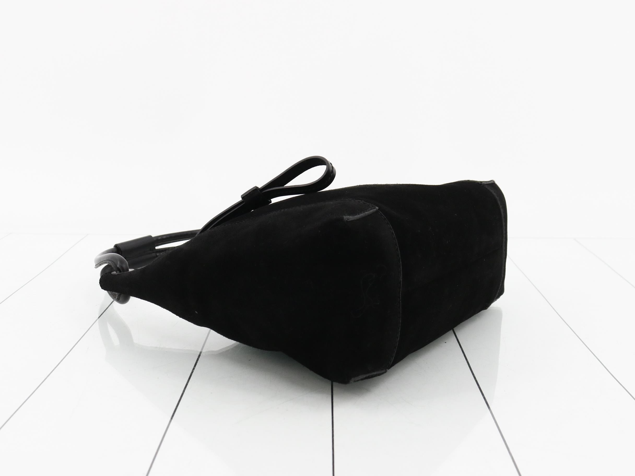 suede handbag — view 5