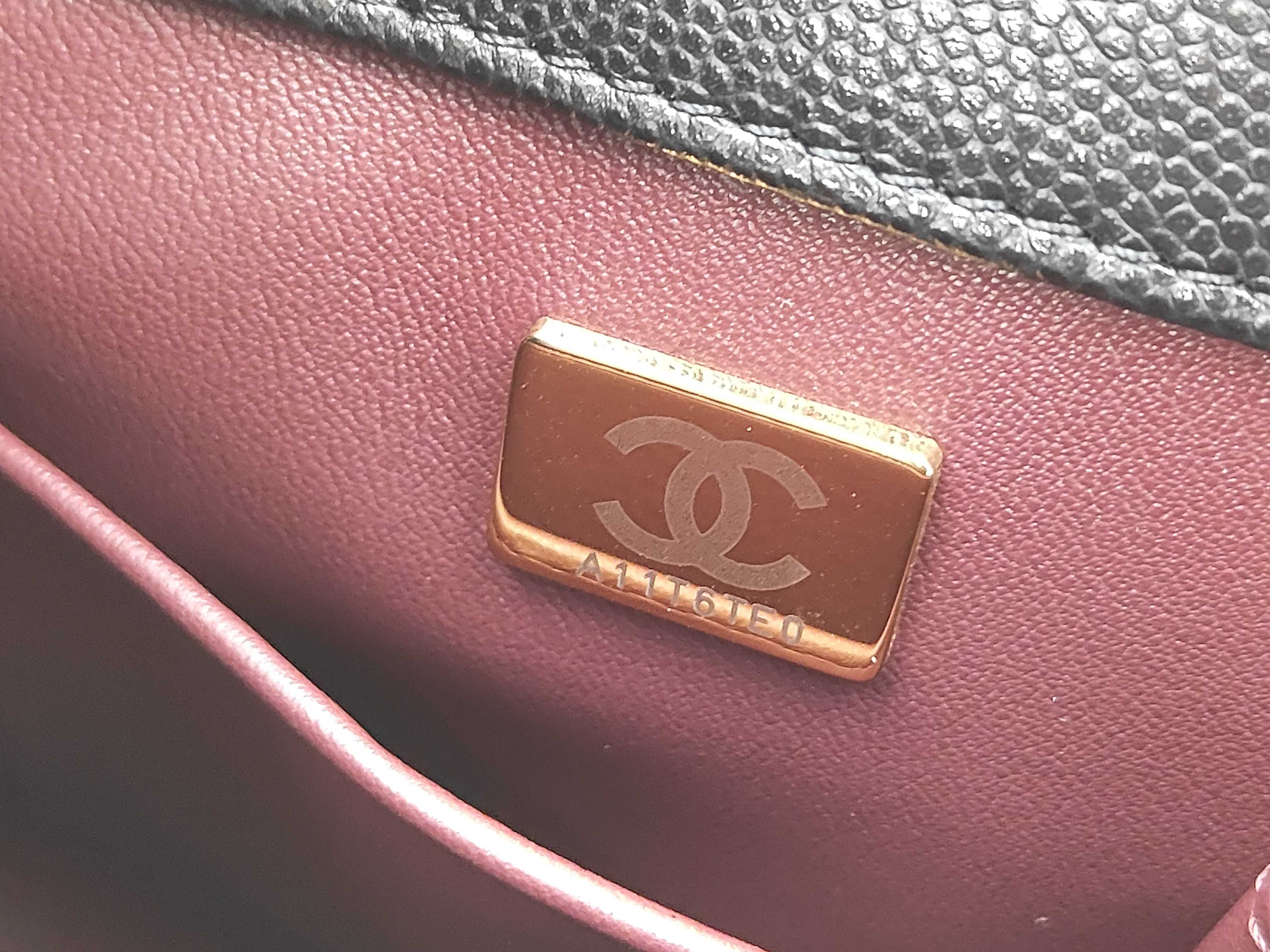 Caviar Skin Coco Handle Handbag — view 12