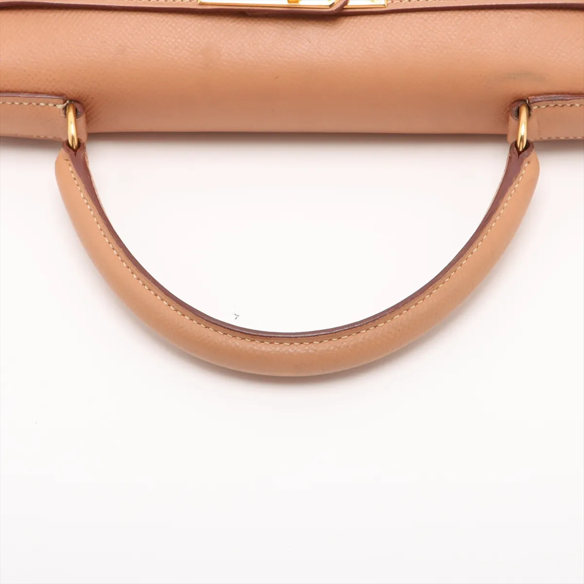 [Individually wrapped] Hermes Kelly 28 Serie Couchevel Natural Gold Hardware X:1994 — view 5