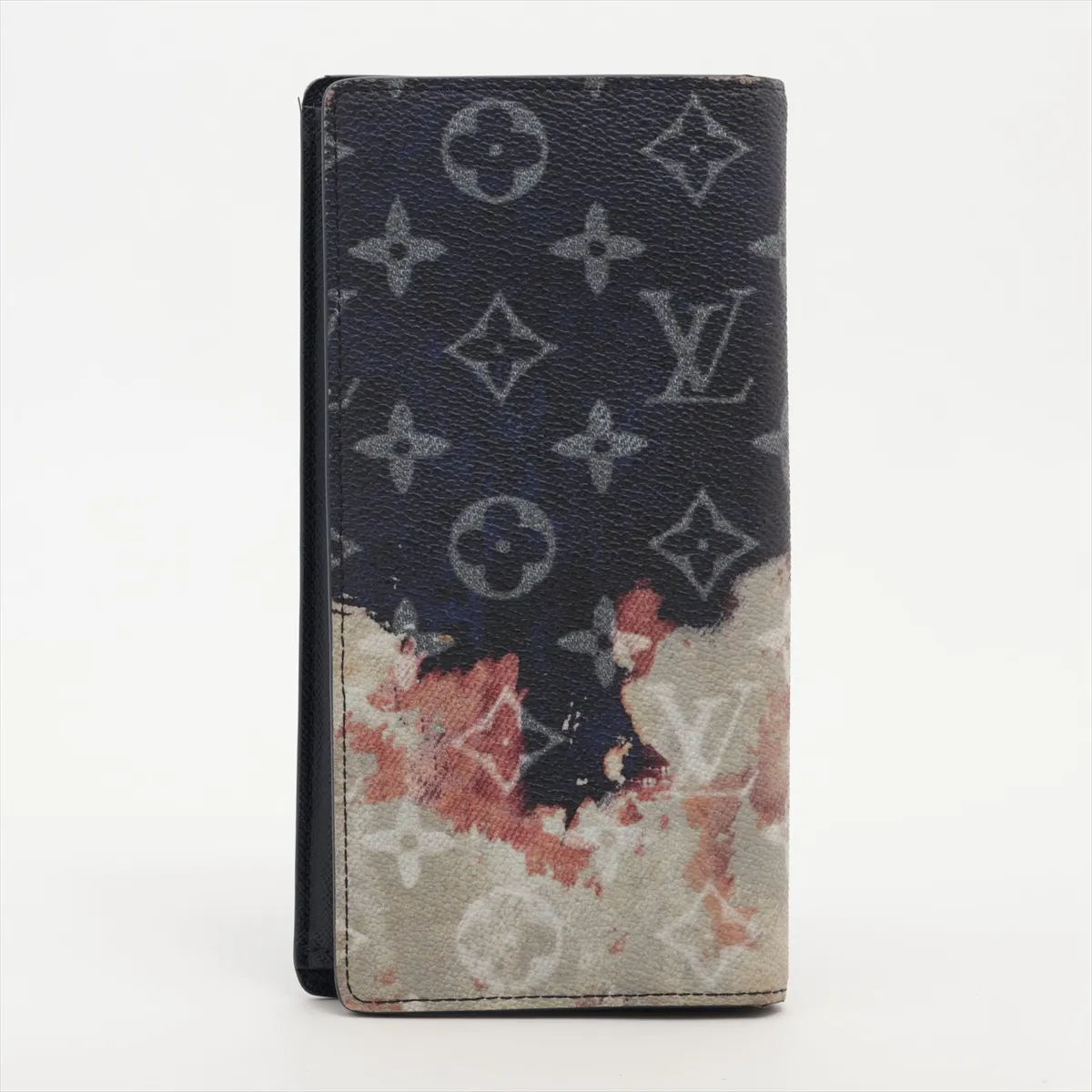 Monogram Idylle Portefeuille Brazza NM M82826 Navy Long Wallet (RFID detected) — view 2