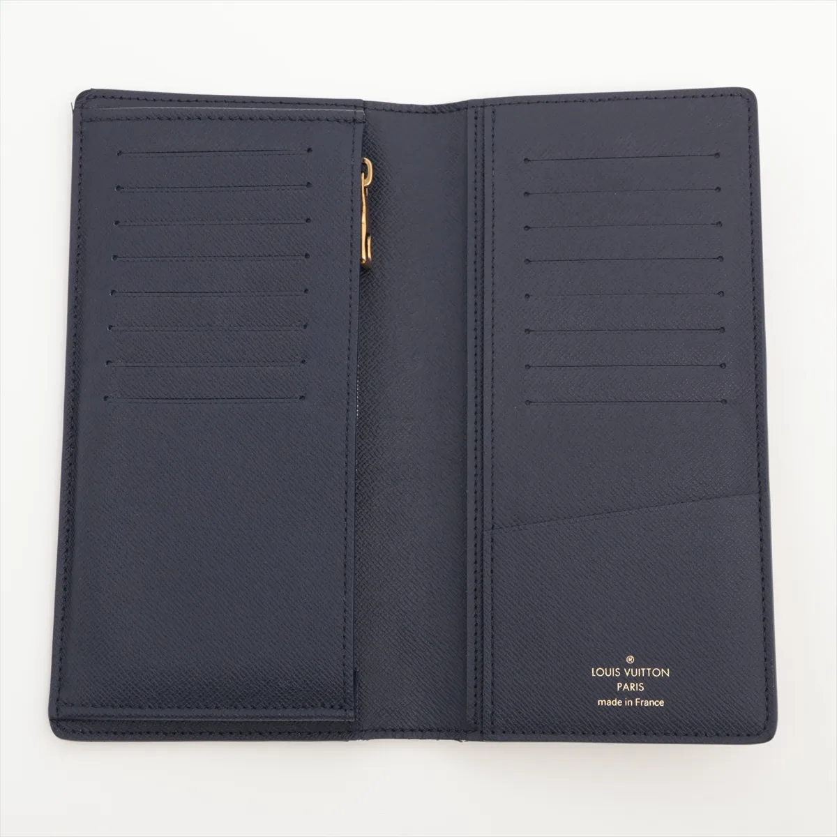 Monogram Idylle Portefeuille Brazza NM M82826 Navy Long Wallet (RFID detected) — view 3