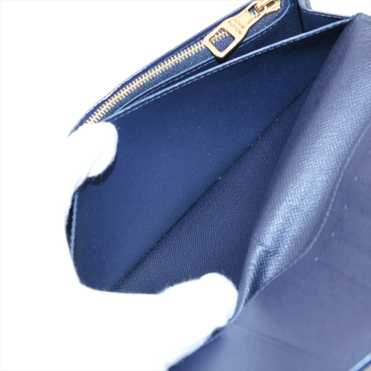 Monogram Idylle Portefeuille Brazza NM M82826 Navy Long Wallet (RFID detected) — view 6