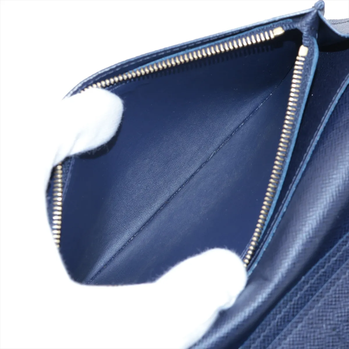 Monogram Idylle Portefeuille Brazza NM M82826 Navy Long Wallet (RFID detected) — view 9