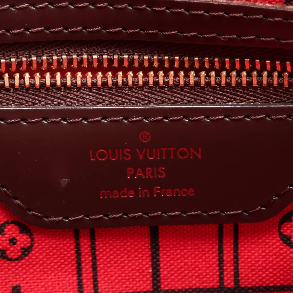 Damier Neverfull MM N51105 SA1113 Brown — view 9