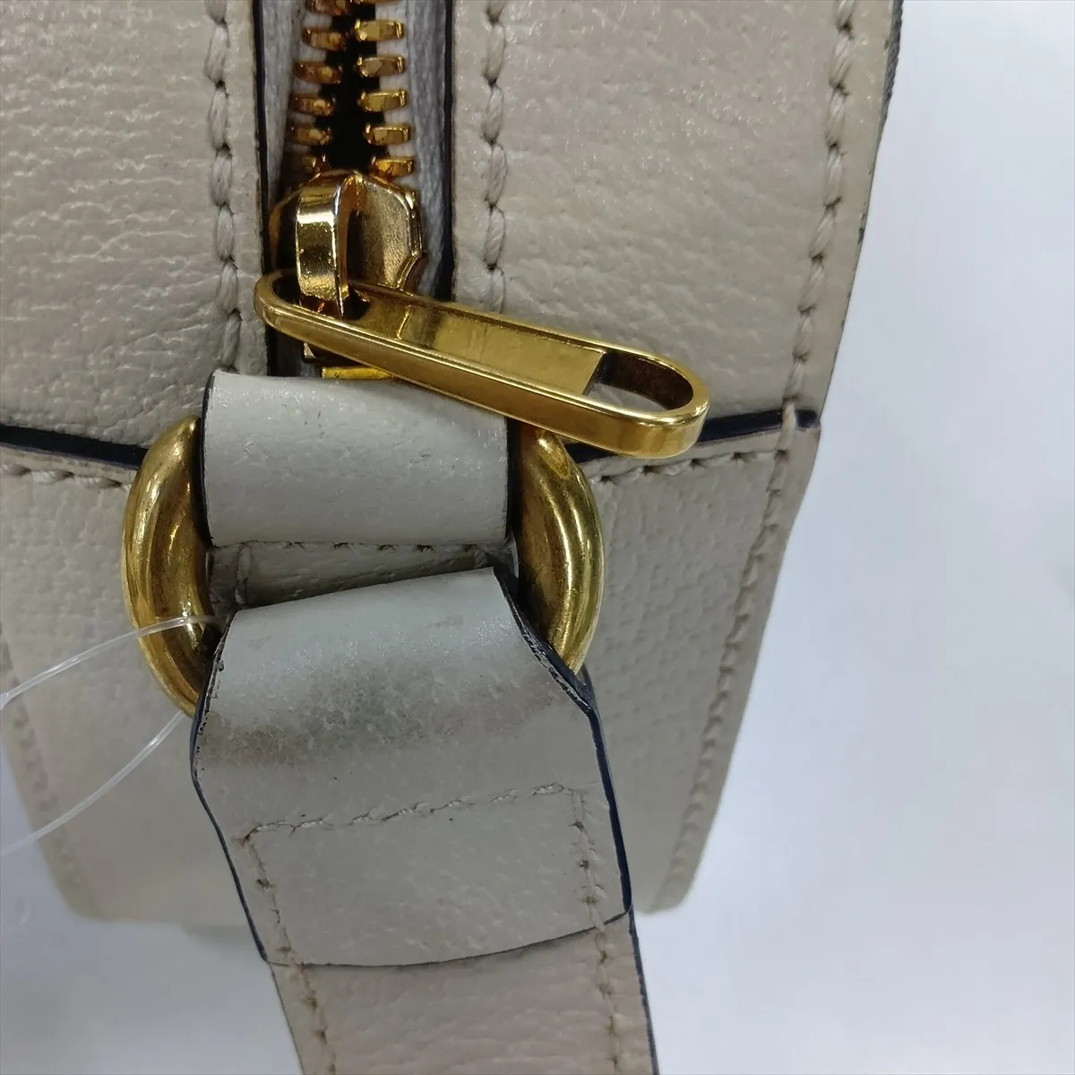 GG Supreme Ophidia PVC x Leather Shoulder Bag, Beige, 681064 — view 12