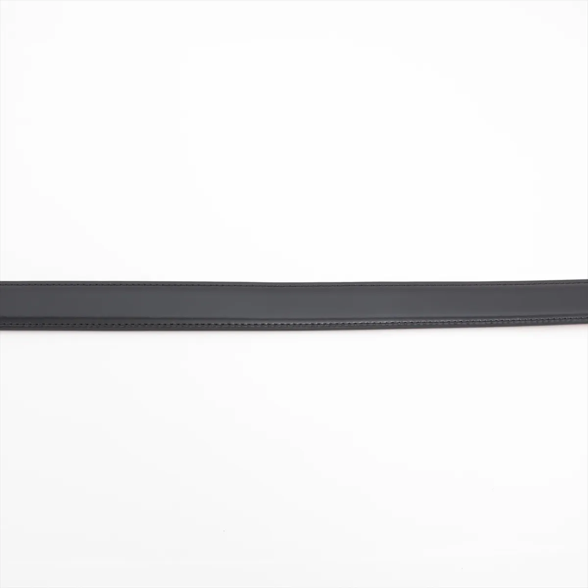 Triomphe Belt, size 75, leather, black x brown. Strong — view 4