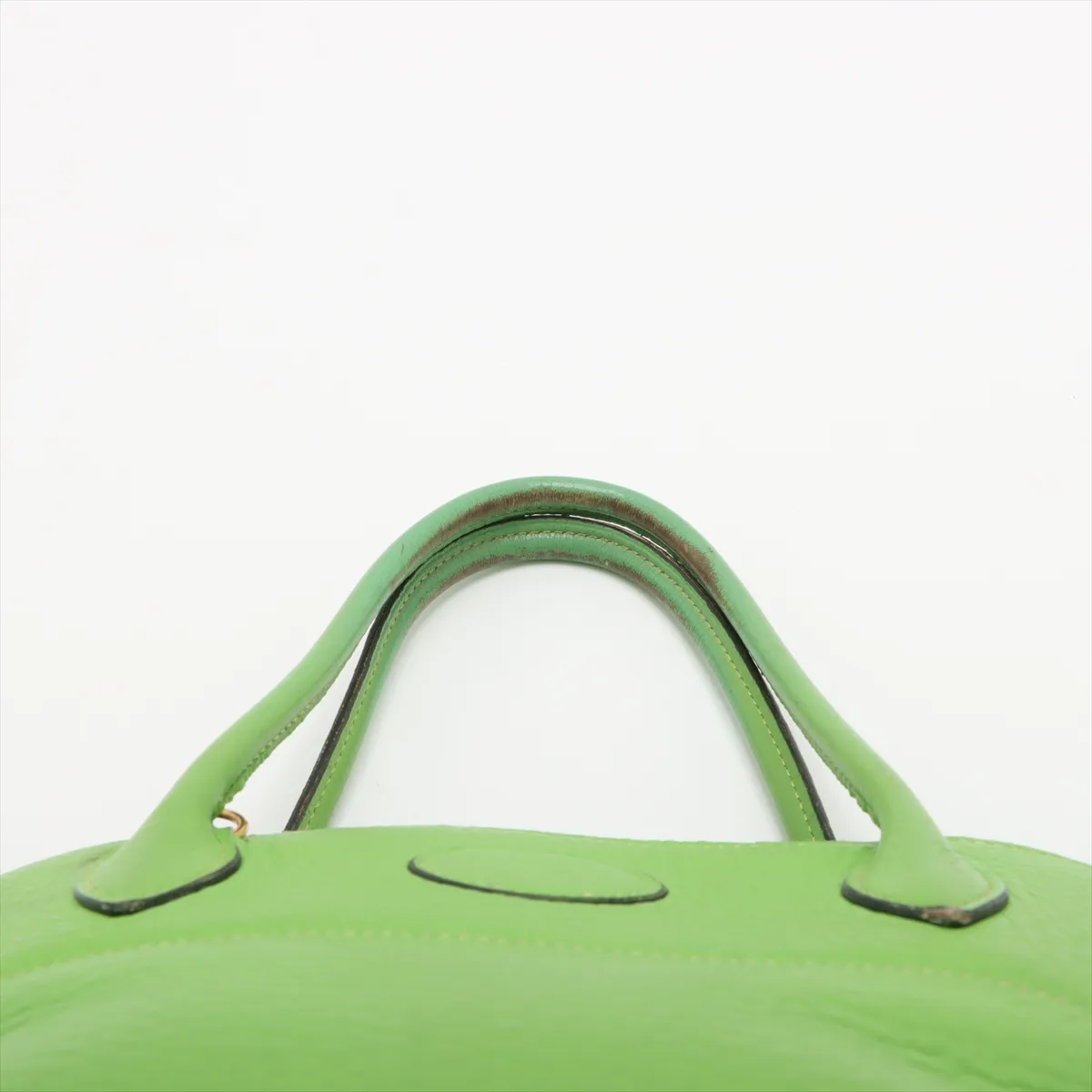 Bolide 27, Taurillon Clemence leather, Apple Green, Gold hardware, G: 2003 — view 6