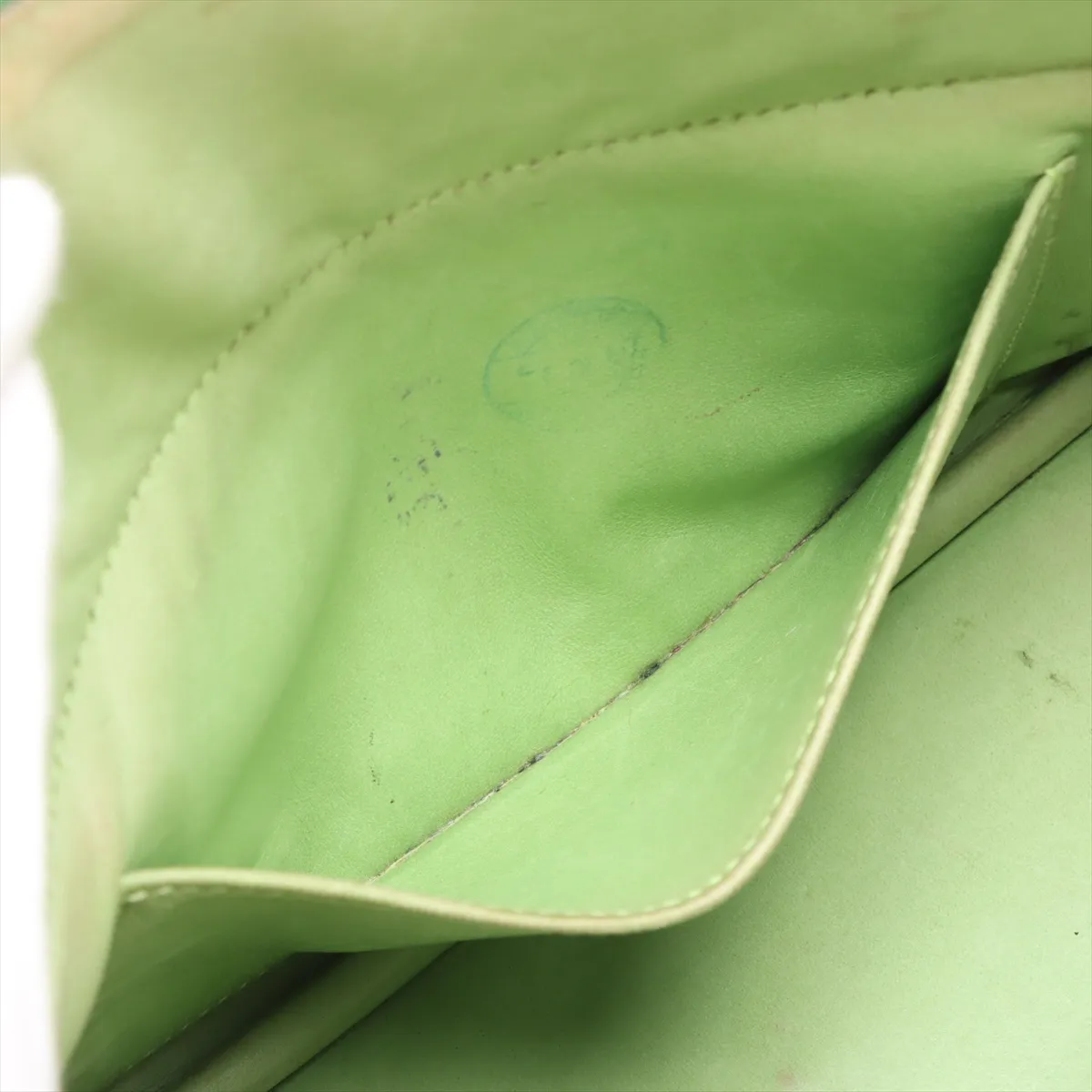Bolide 27, Taurillon Clemence leather, Apple Green, Gold hardware, G: 2003 — view 9