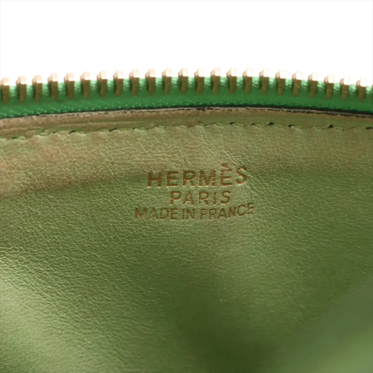 Bolide 27, Taurillon Clemence leather, Apple Green, Gold hardware, G: 2003 — view 10